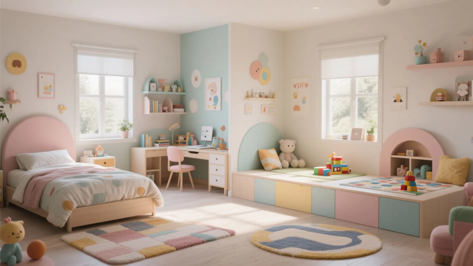 4. Flexible Play Zones