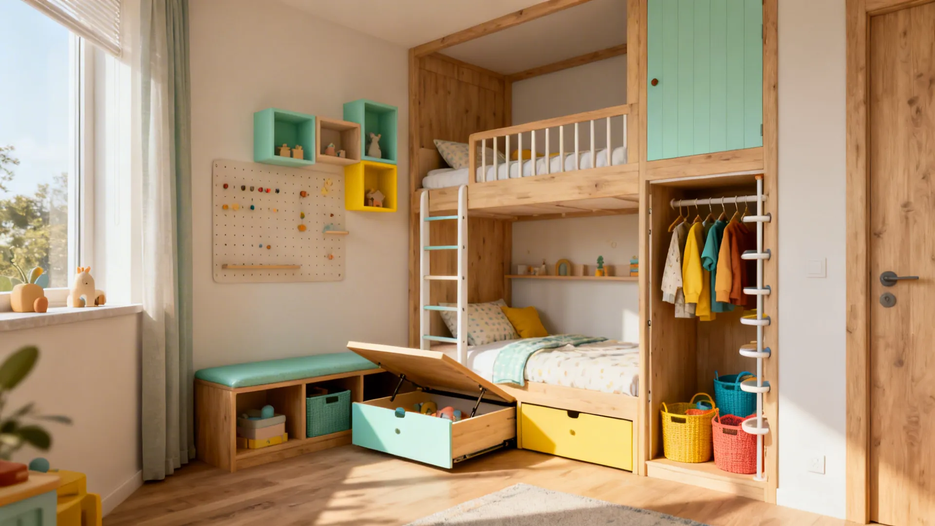 5 Smart Storage Ideas for Kids' Rooms