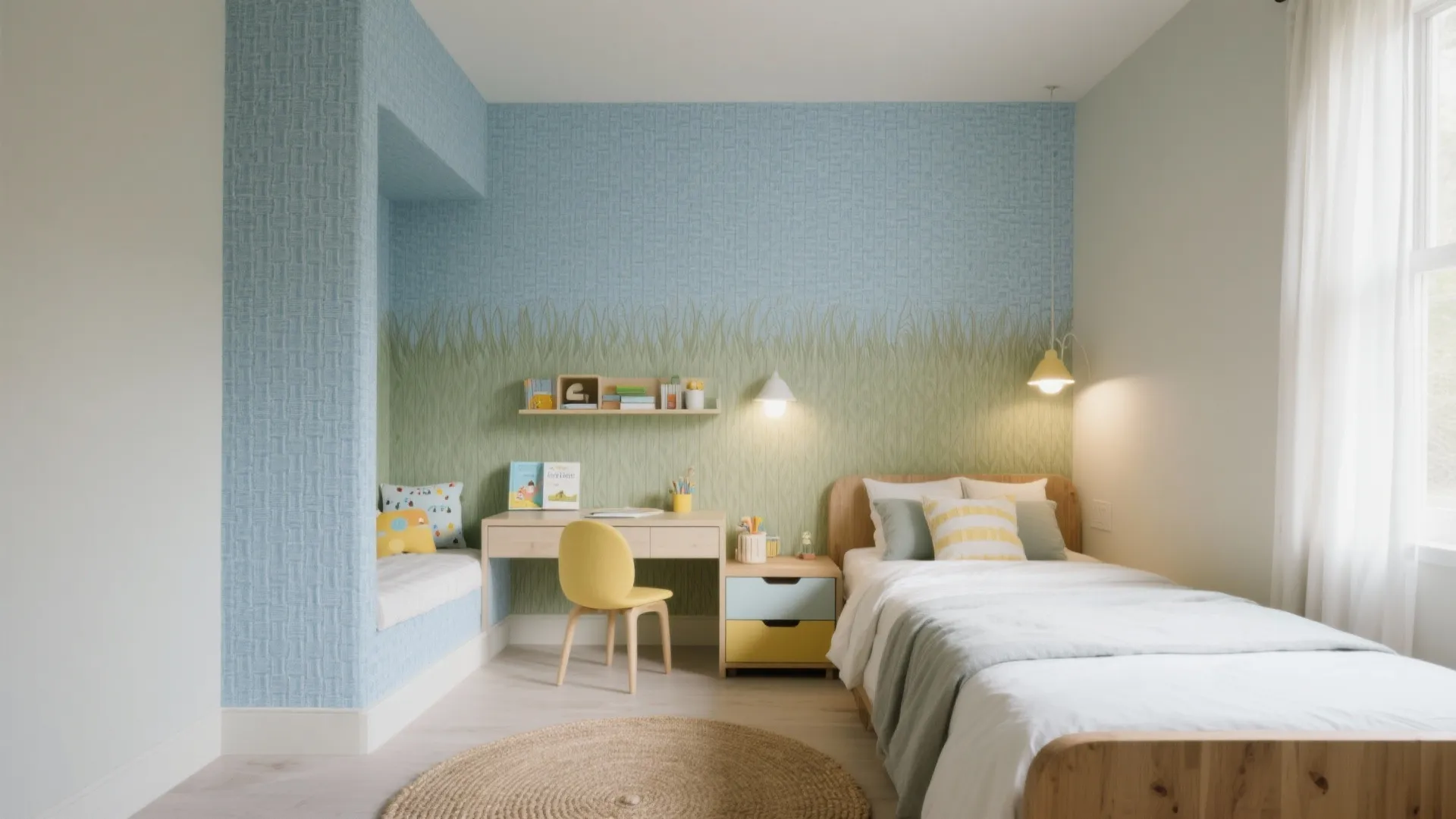 Kids Room Wallpaper Texture Ideas for a Magical Space