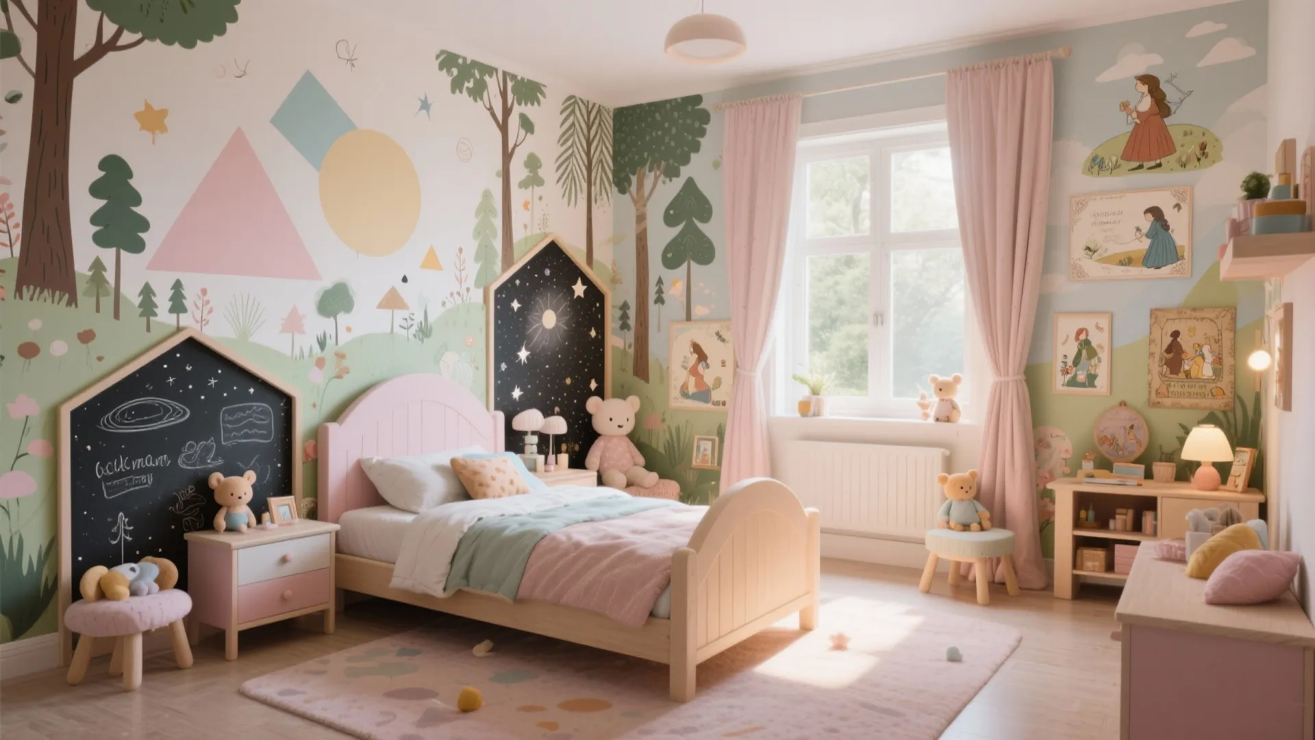 5 Creative Children's Bedroom Wallpaper Ideas: Personal tips and design inspirations to make kids' rooms fun, stylish, and full of personality