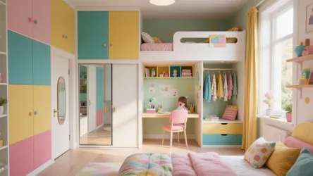 5 Smart Kids Room Wardrobe Design Ideas