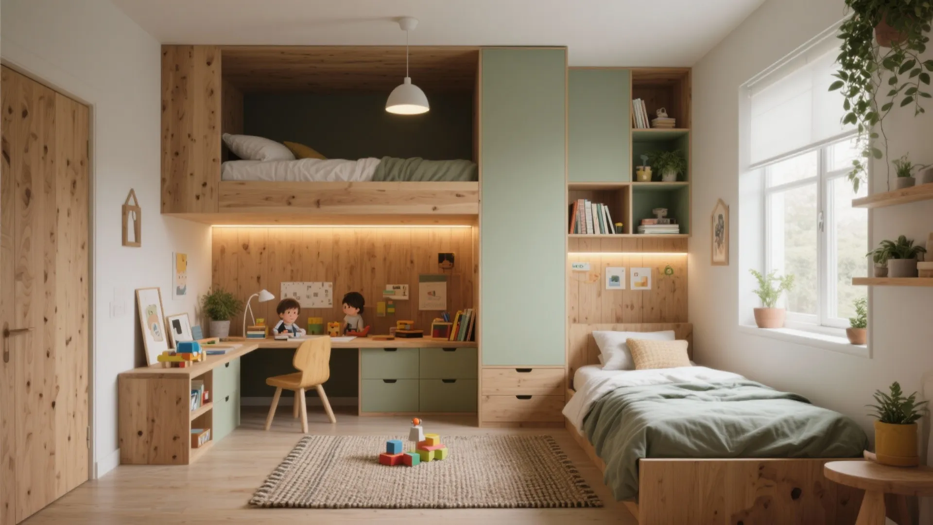 10 Children's Bedroom Decoration Ideas for Small Spaces: Practical, playful and safe children's bedroom decoration ideas drawn from 10+ years of small-space design experience