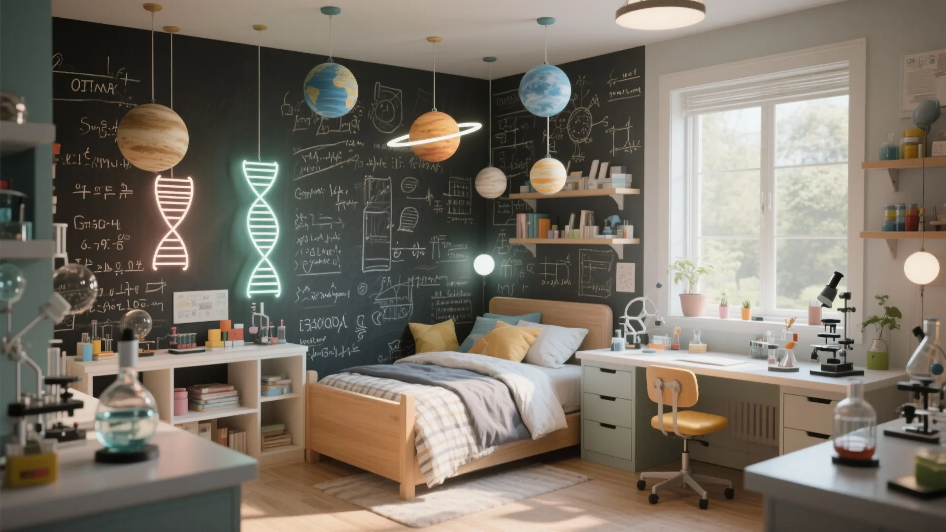 Creative Science Lab Bedroom Ideas: Transform Your Space with Fun Science Themes