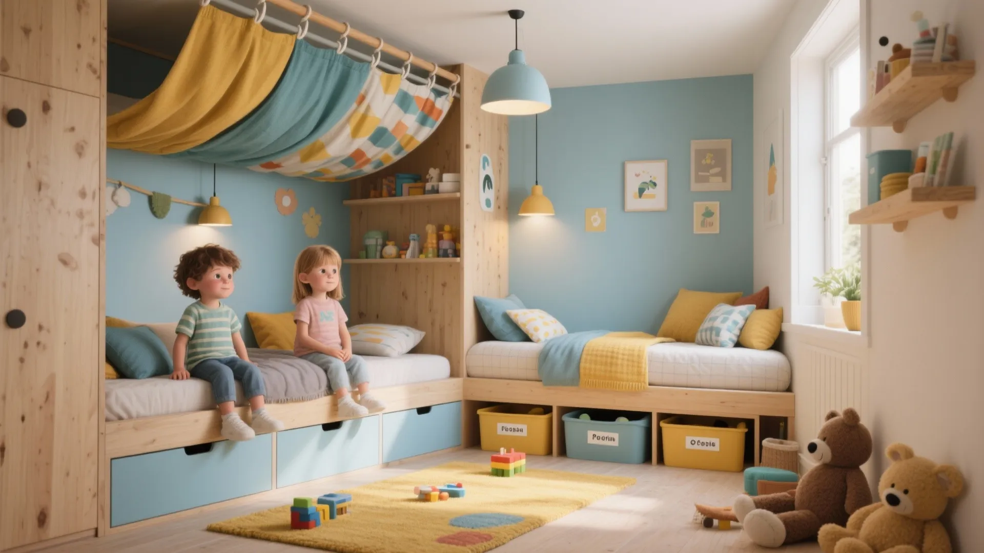 Shared Bedroom Ideas: 5 Small Room Solutions: Practical, playful shared bedroom ideas for a brother and sister in a small room—based on real projects and tiny wins.