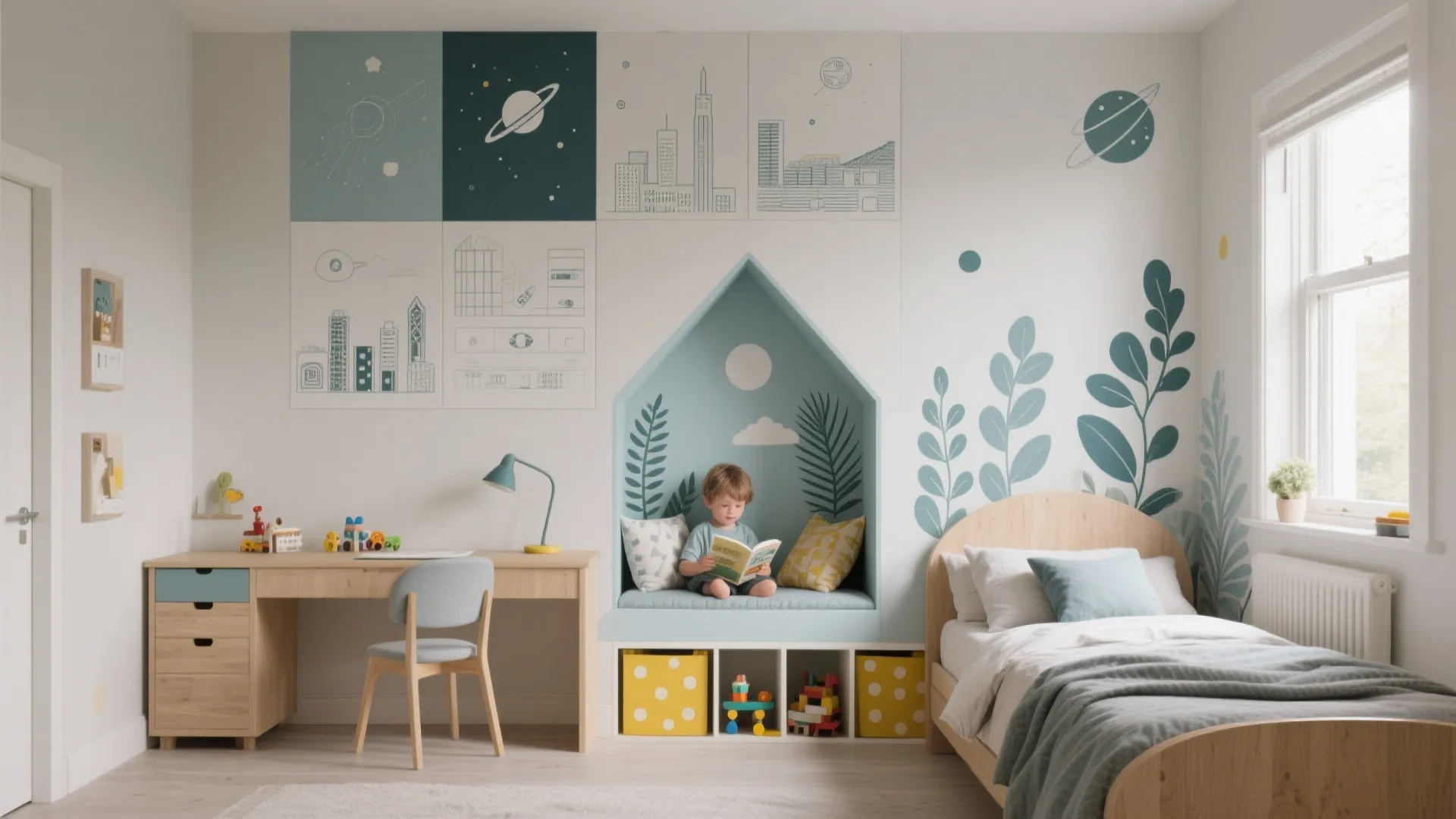 Kids Room Stickers: Creative Ideas to Transform Any Space: Fast-Track Guide to Choosing and Using Kids Room Stickers