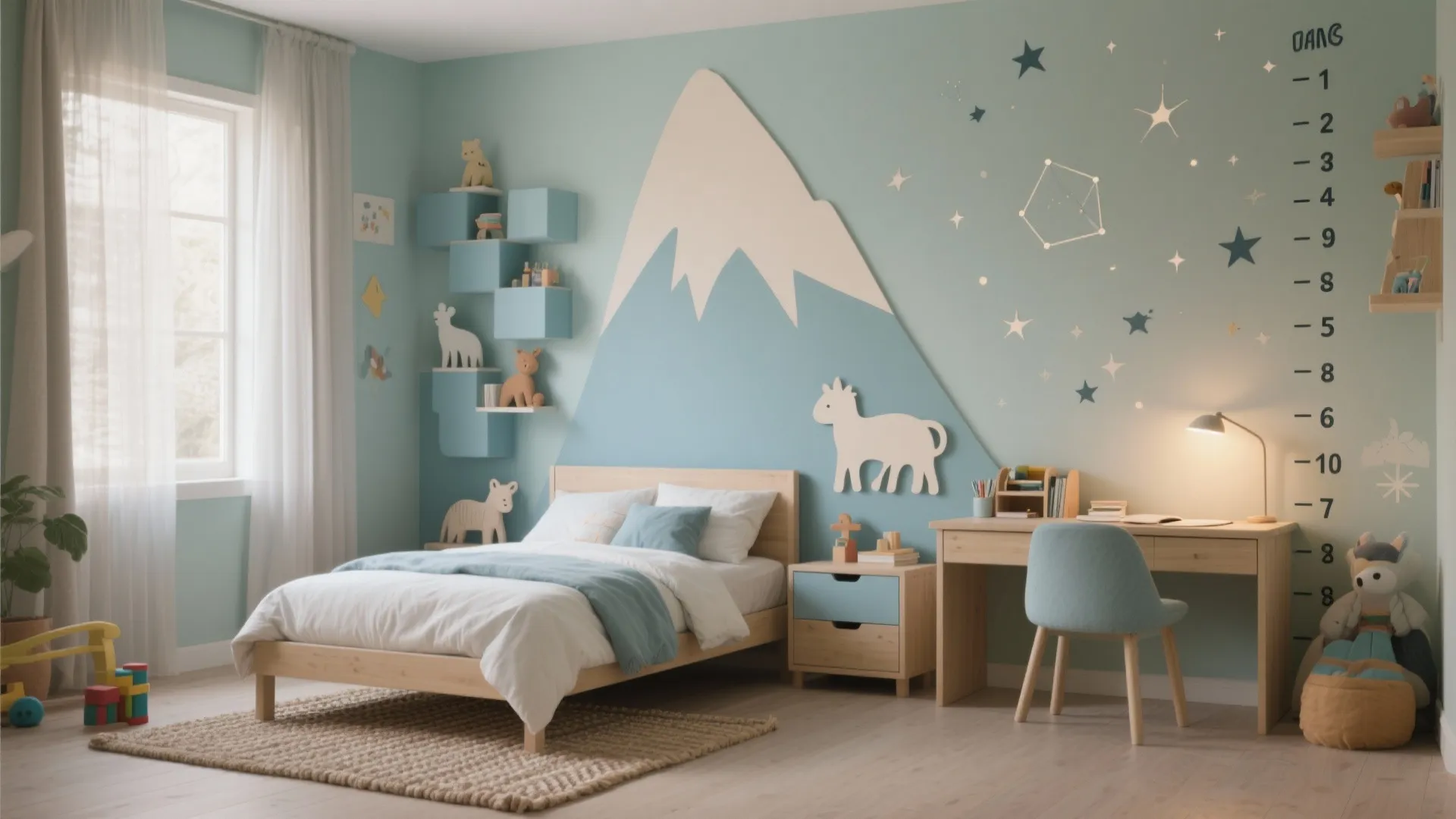 Wall Stickers for Kids Room: Fun Design Ideas: 1 Minute to Brighten Up Your Child’s Room with Wall Stickers