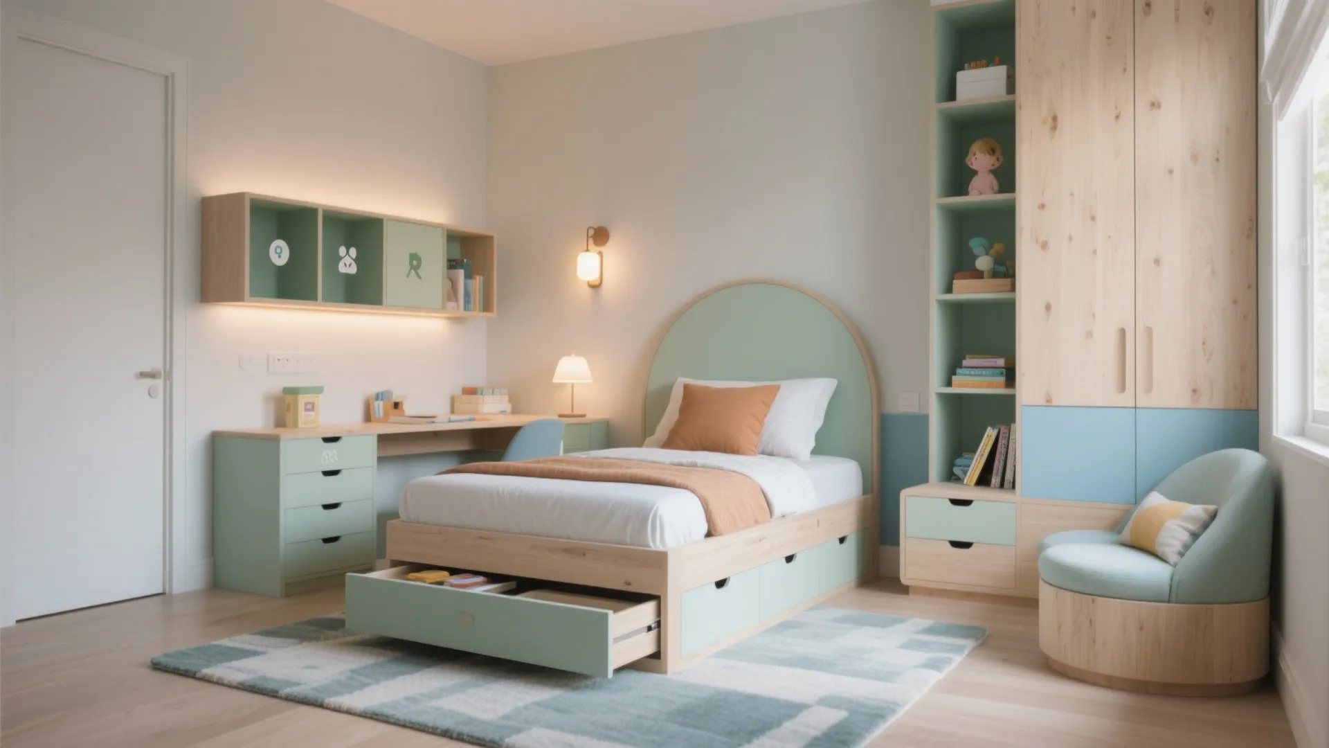 Children's Storage Beds for Small Rooms: Space-Saving Solutions