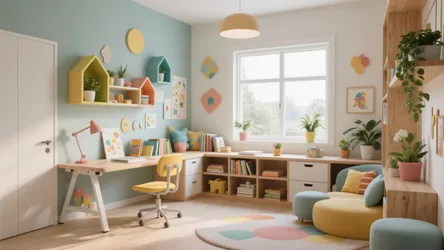 5 Creative Children's Study Room Ideas