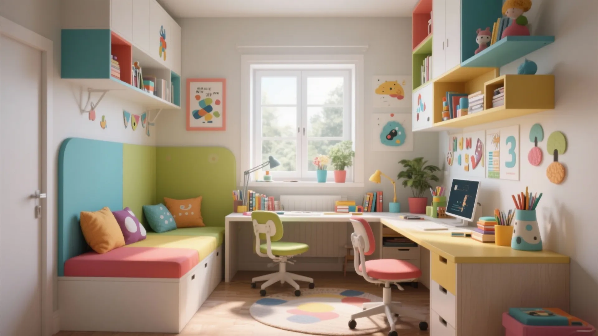 5 Creative Kids Study Room Ideas: Make Learning Fun and Functional with Smart Kids Study Room Designs