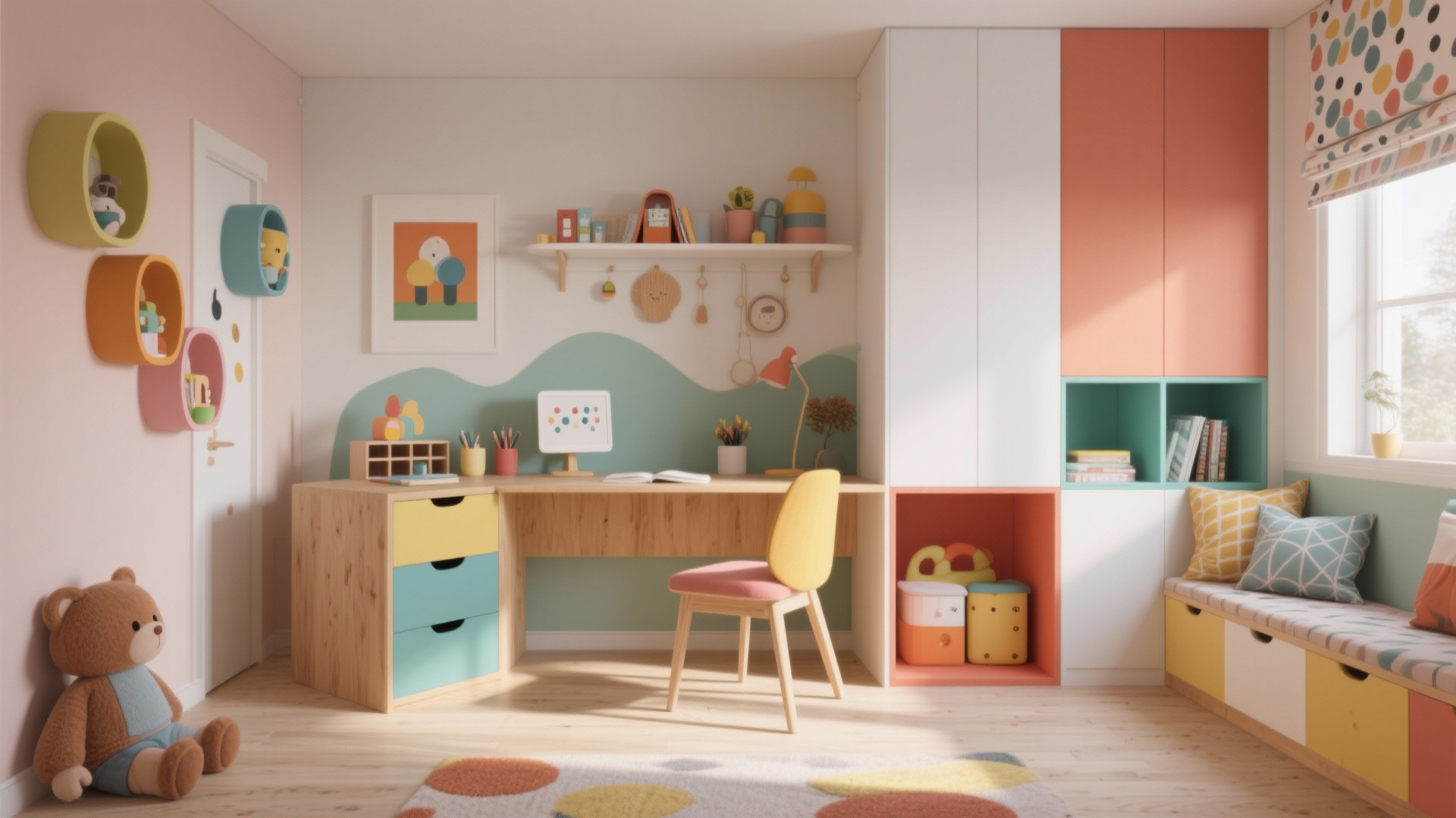 5 Kids Room Study Table Ideas