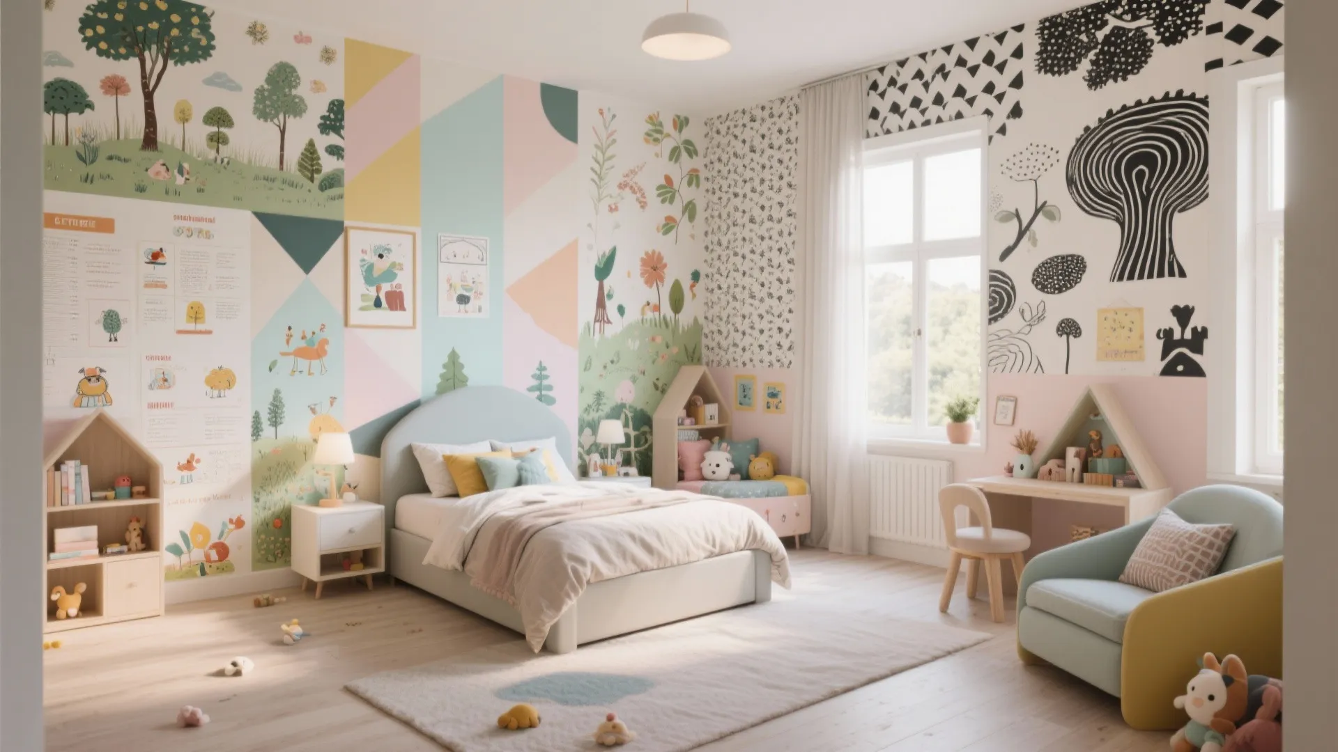 5 Inspiring Children's Bedroom Wallpaper Ideas