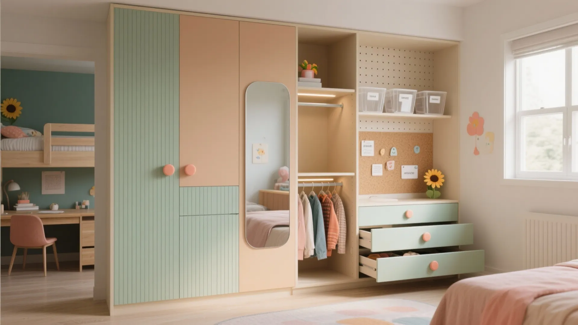 Modern Wardrobe Designs for Children’s Room: Smart, Fun & Functional: Fast-Track Guide to Stylish & Practical Kids’ Wardrobes