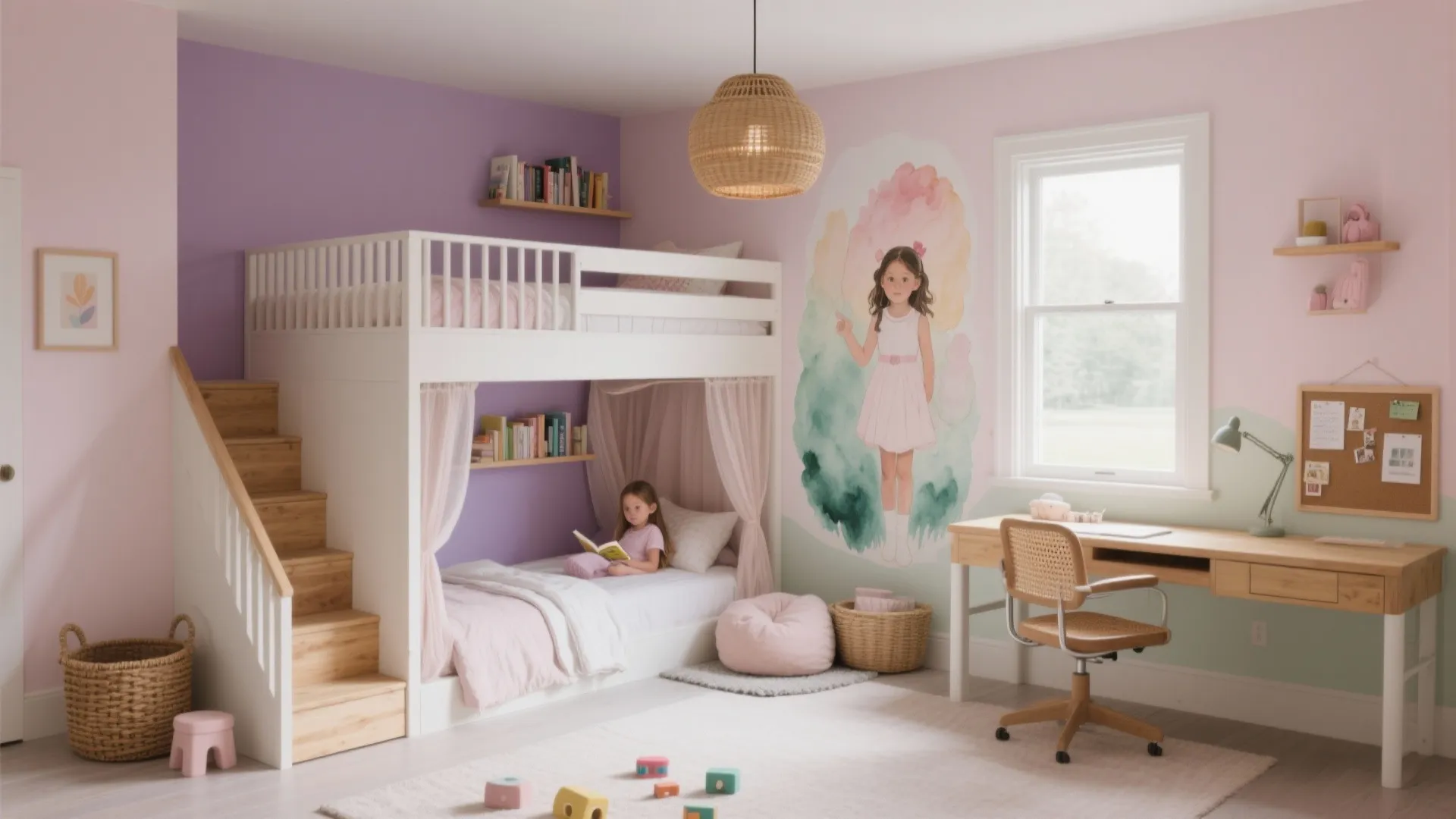 5 Kids Room Decorating Ideas for Girls: Real-world, space-smart design ideas that grow with her — from color strategy to storage that actually works