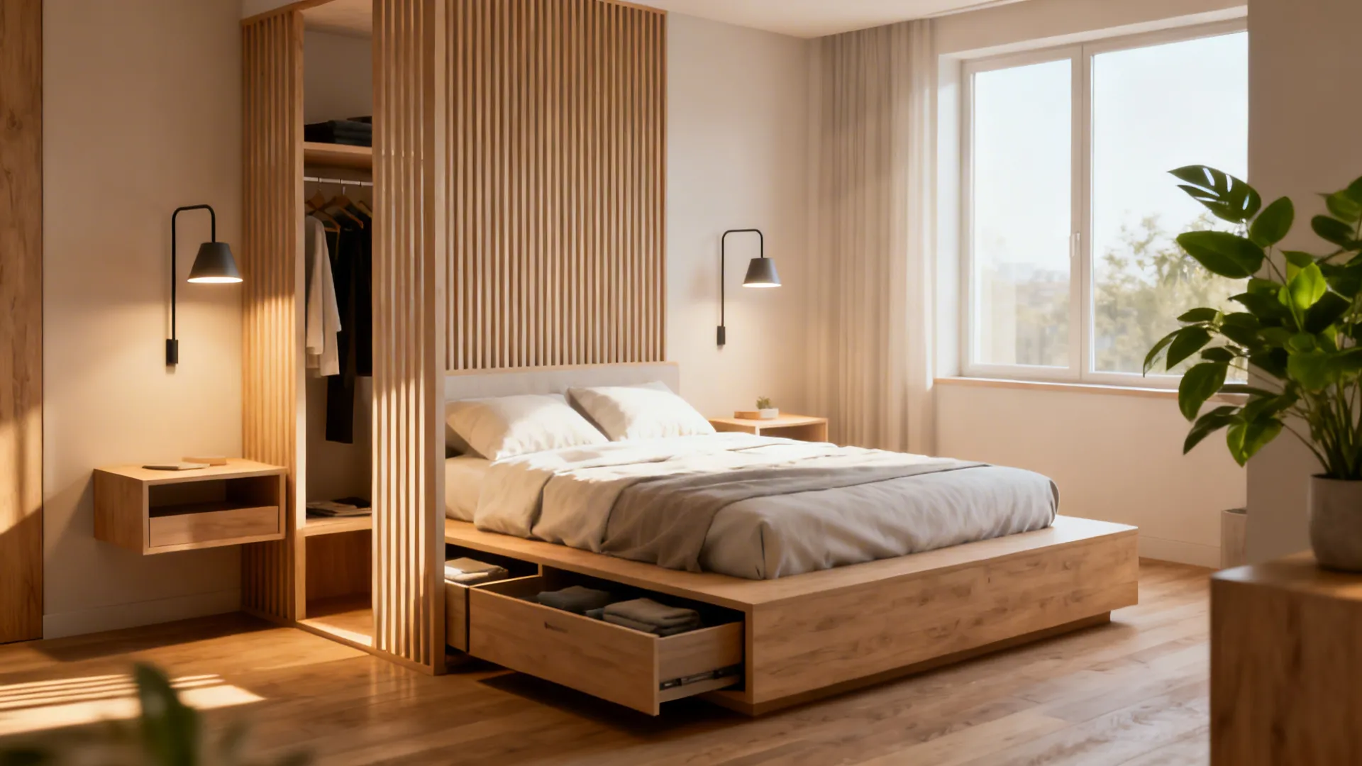 King Size Bed in Small Room: 5 Smart Ideas