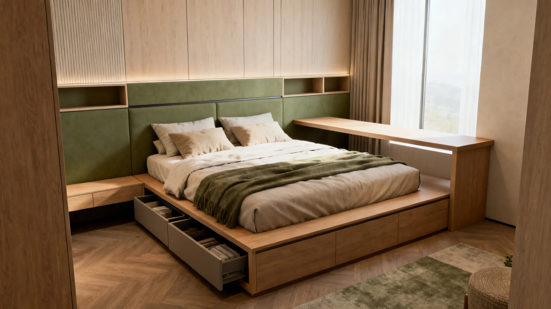 5 Smart King-Size Bed Frame Ideas for Small Rooms
