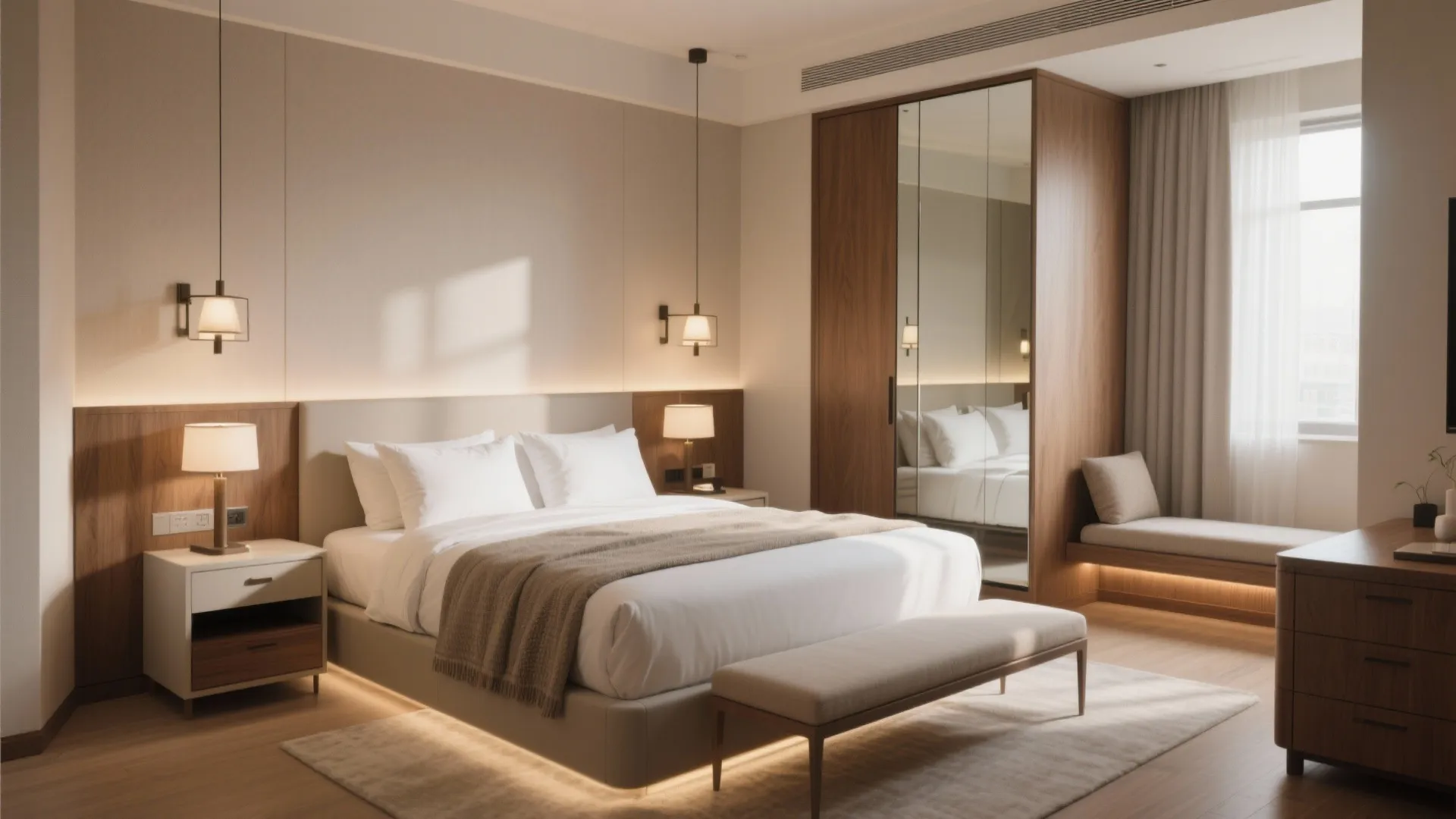 King 4-Piece Bedroom Set Ideas: Creative small-space approaches and layout tips for a king 4-piece bedroom set