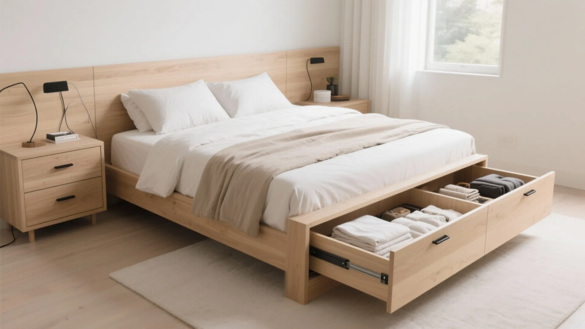 Drawer Base or Lift-Up Ottoman Storage