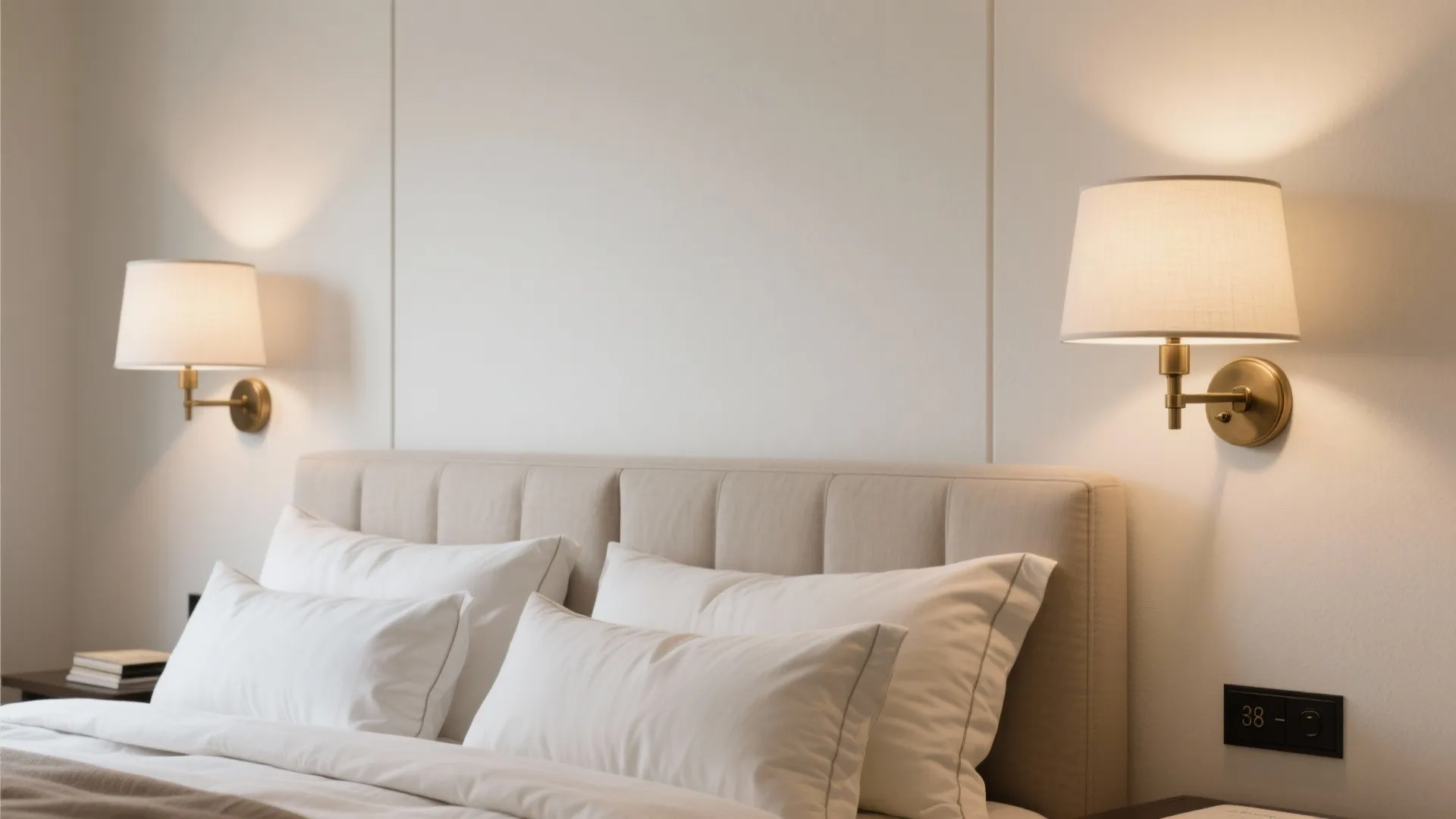 Wall-Mounted Lighting Makes Symmetry Work