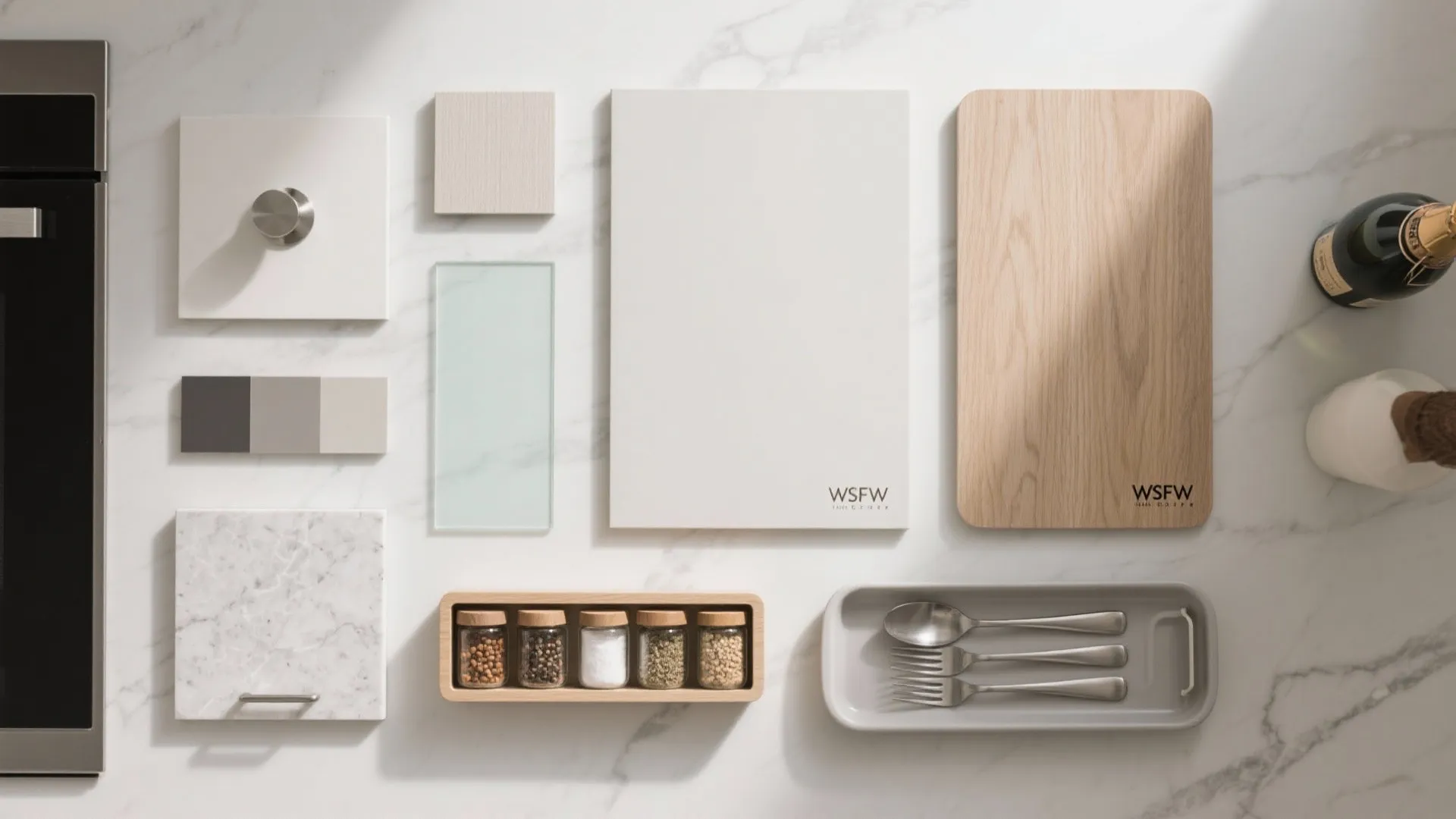 Minimalist Glam Kitchen Storage That Works