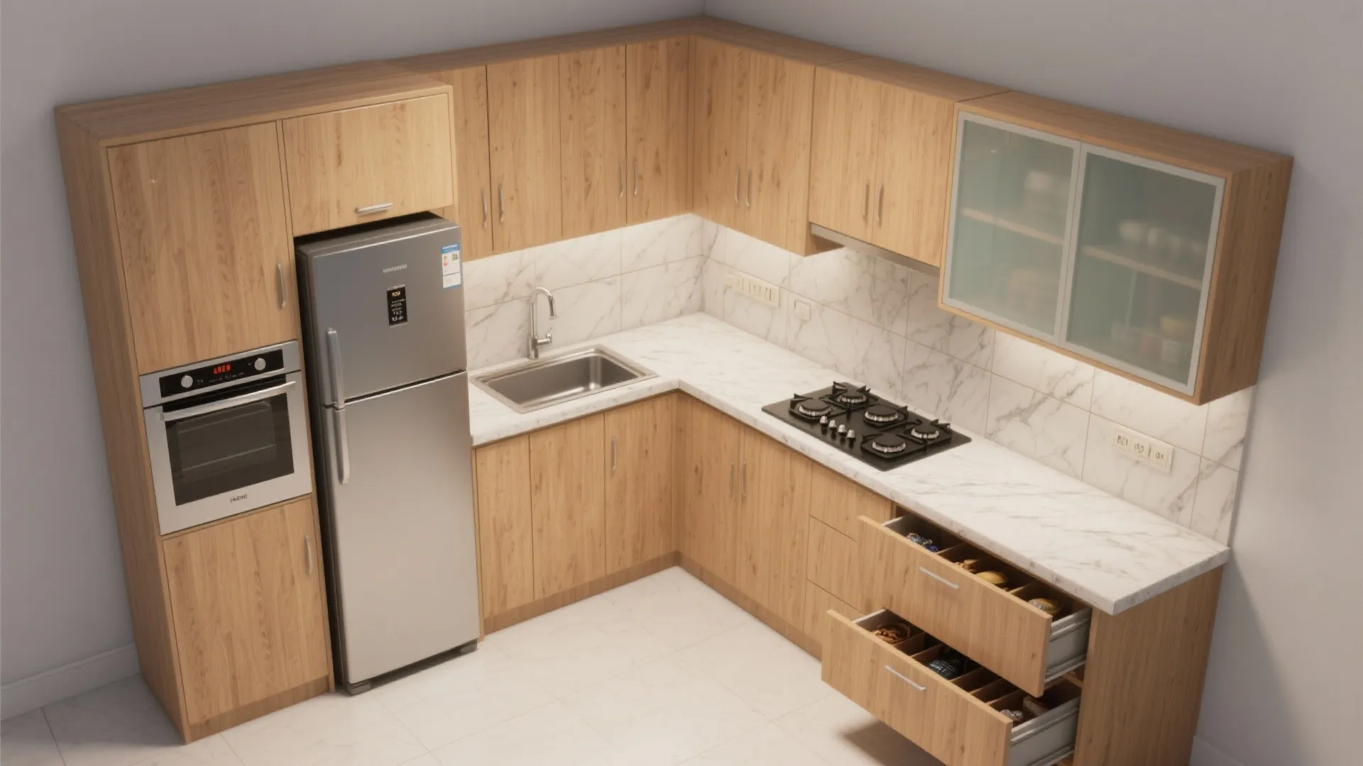 A smarter kitchen triangle for Indian cooking