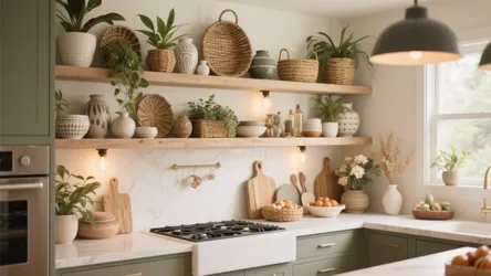 10 Creative Ideas for Above-Cabinet Kitchen Decor