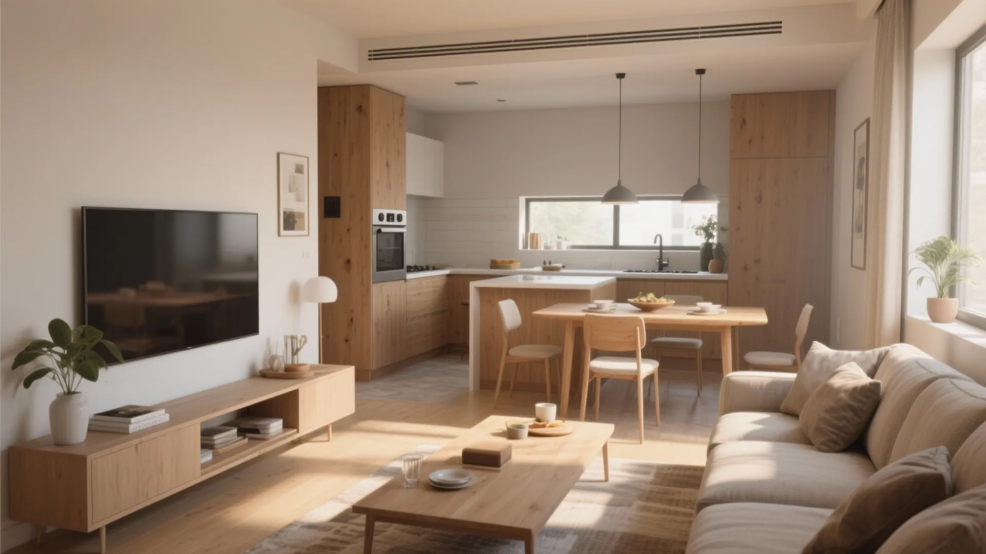 5. Flexible layouts near the kitchen for flow