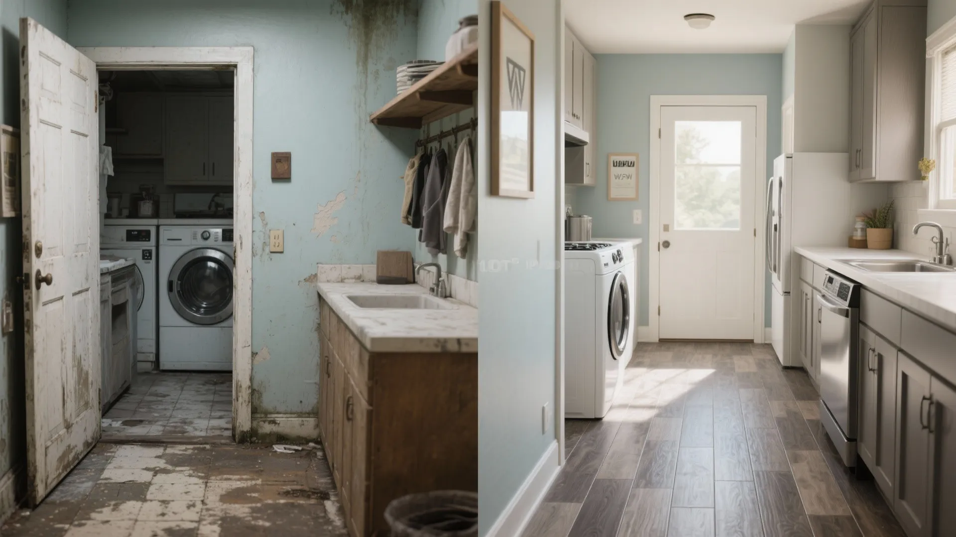 5. Durable finishes and zoning near the kitchen