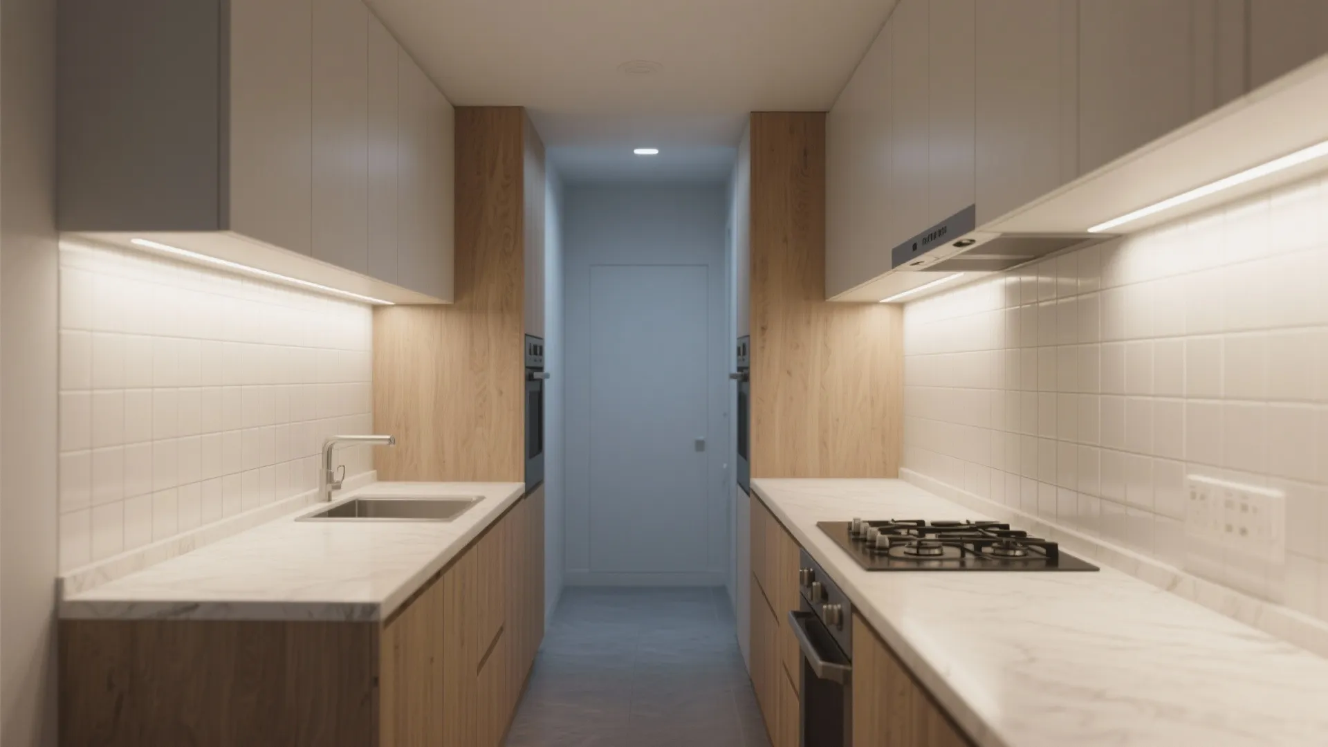 5. Kitchen backsplash illumination