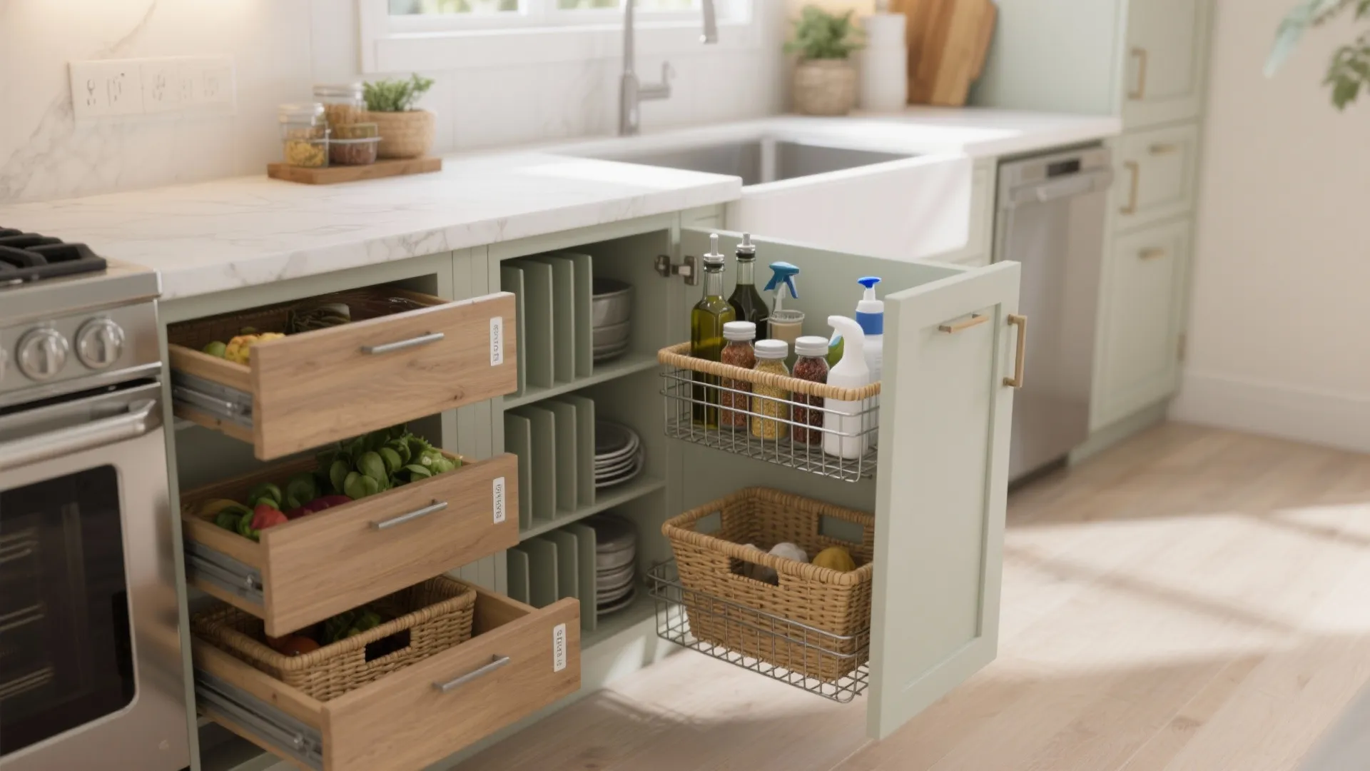 Kitchen Accessories Basket Must Haves: My Space-Saving Secrets: 1 Minute to Spot Kitchen Baskets That Transform Small Kitchens Fast