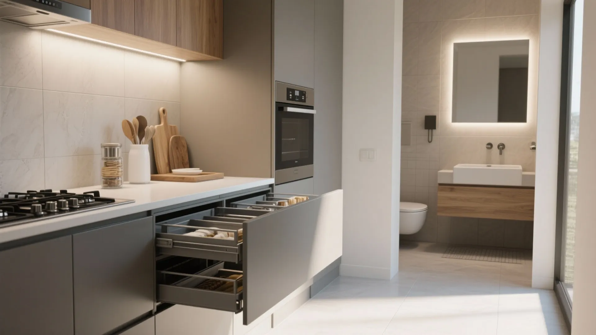 5. Smart kitchen and bathroom layouts for family living