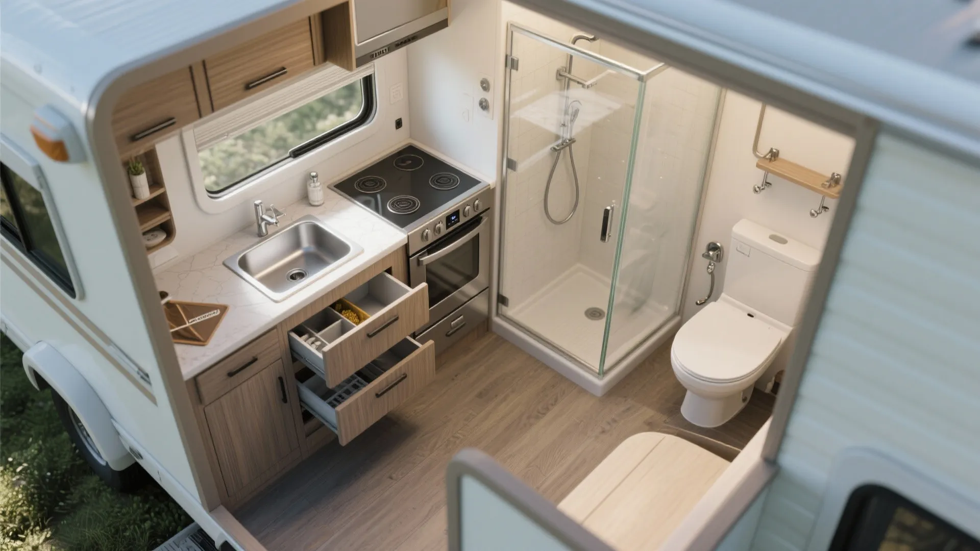 4. Smart kitchen and bath layouts