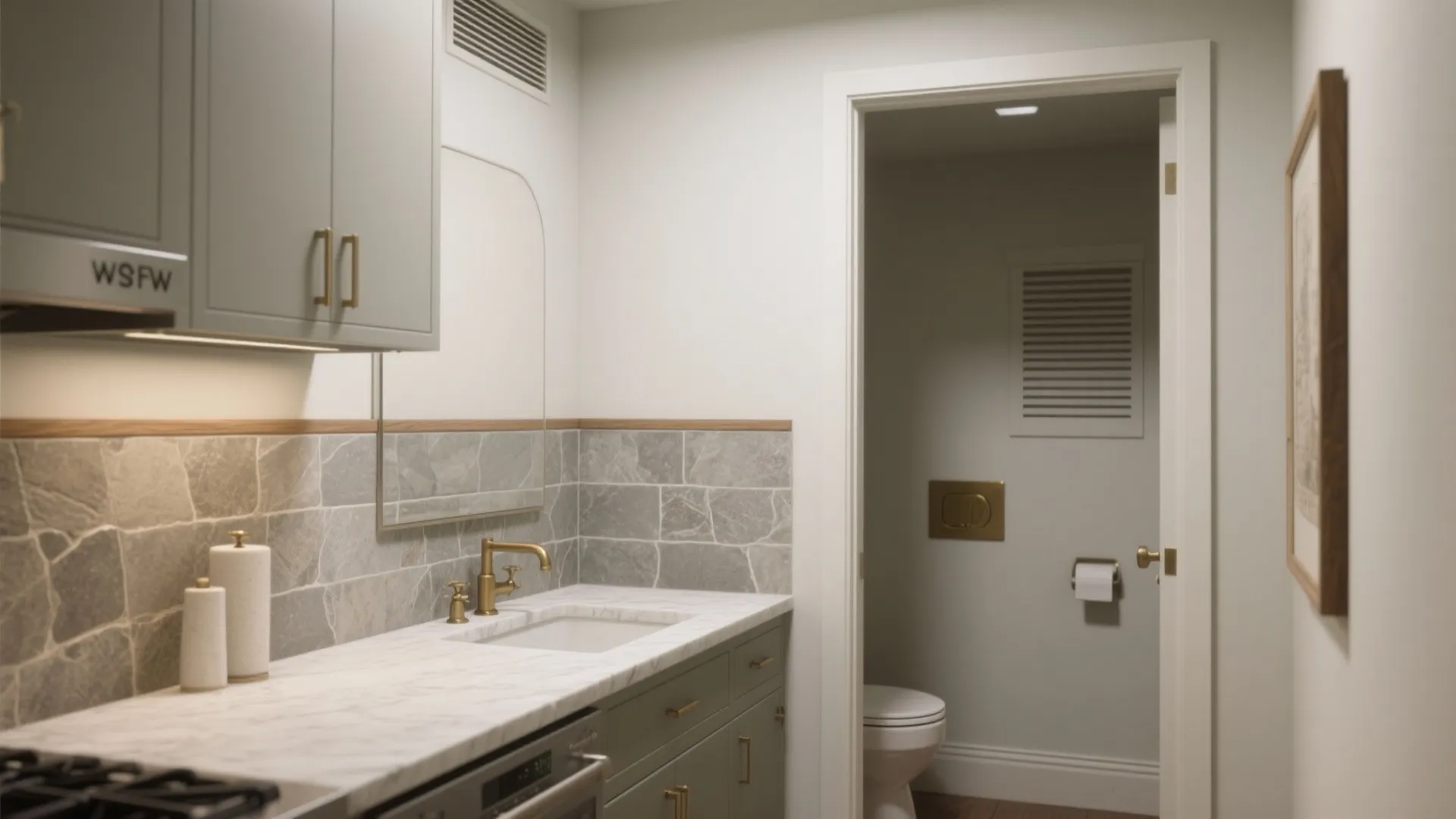 5. Practical uses in kitchens and bathrooms (yes, sometimes)