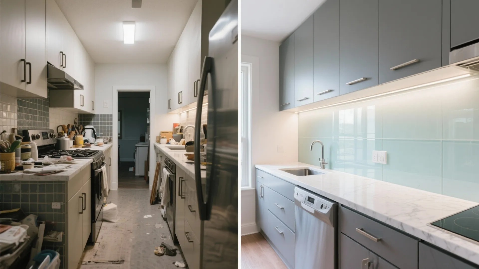 The Clarity of a Glass Backsplash