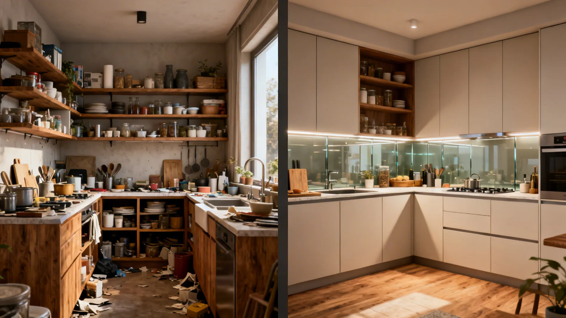 Compact L-Shaped Layouts for Better Flow