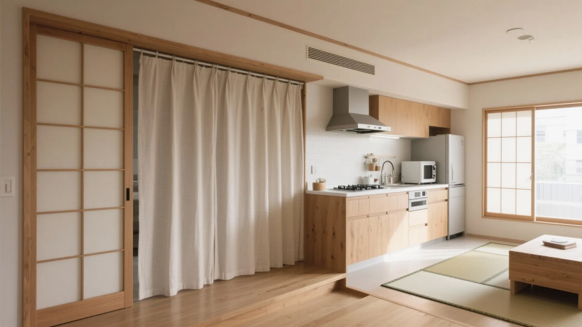 Tips 5: キッチン側の“音と匂い”の境界を作り、居室の集中力を守る（東京小戸型）