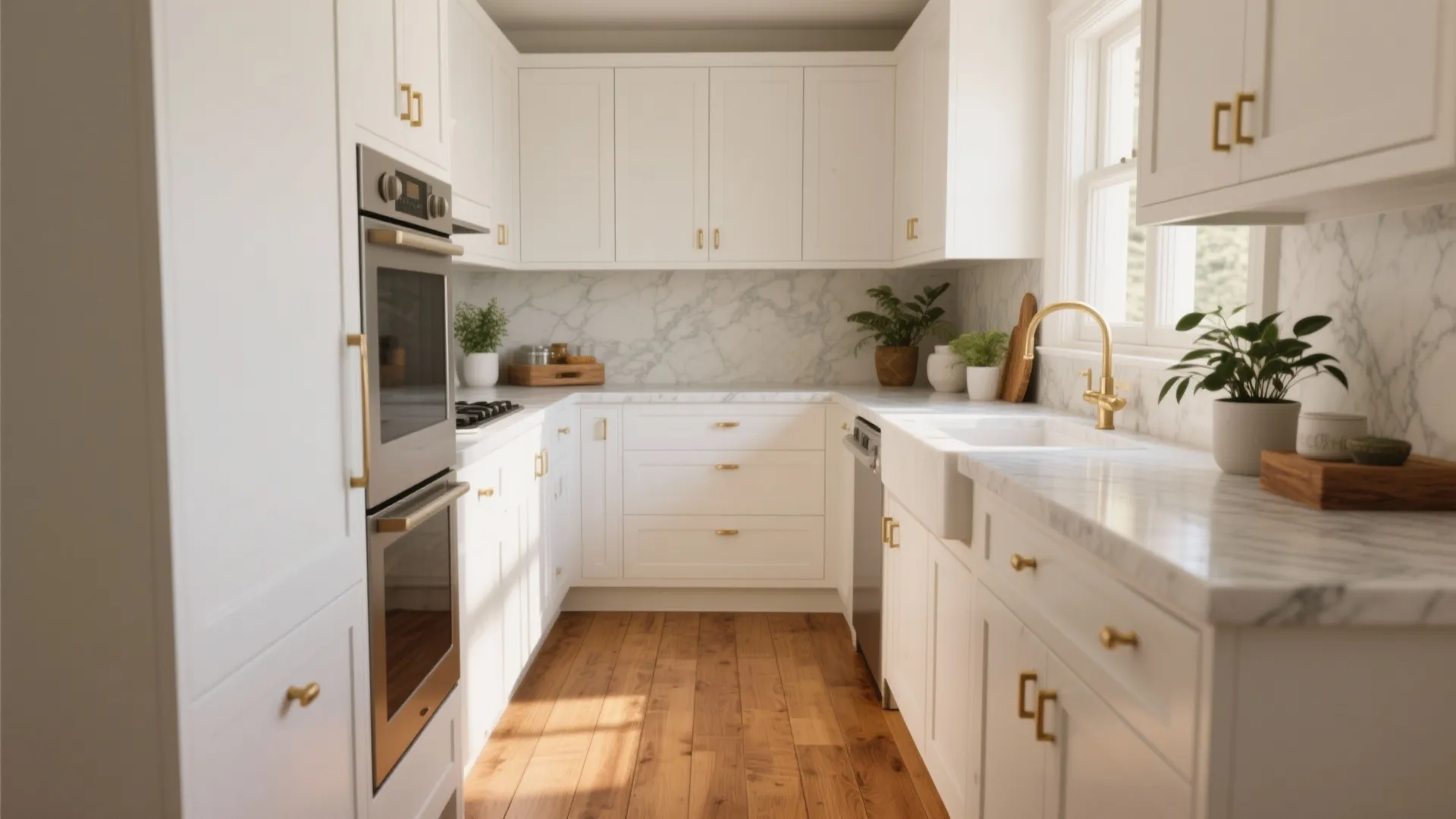 5 Kitchen Cabinet and Wood Floor Color Combos