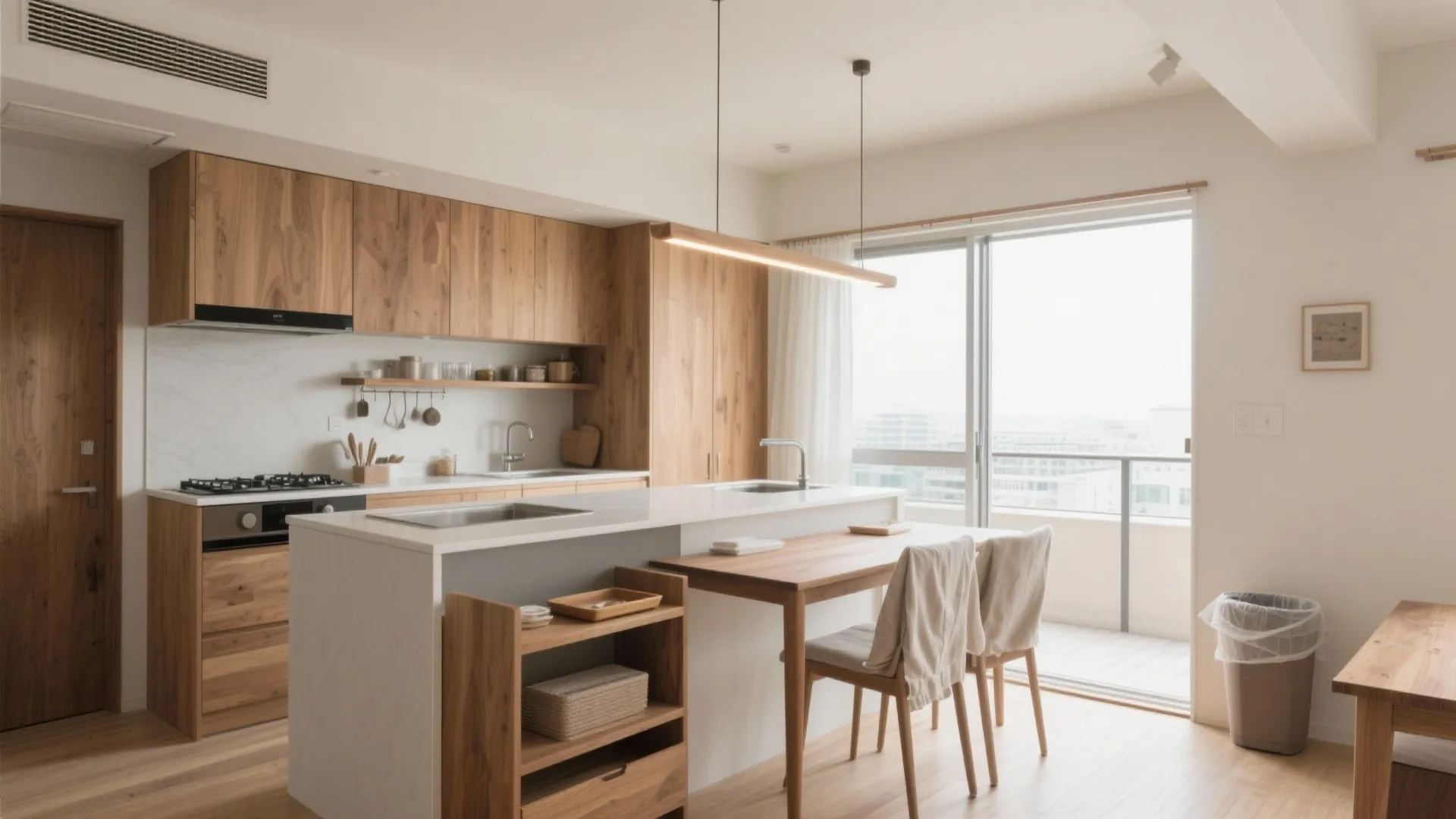 Tips 4: キッチン中心の家事導線で家が片づく（东京小户型の教訓）