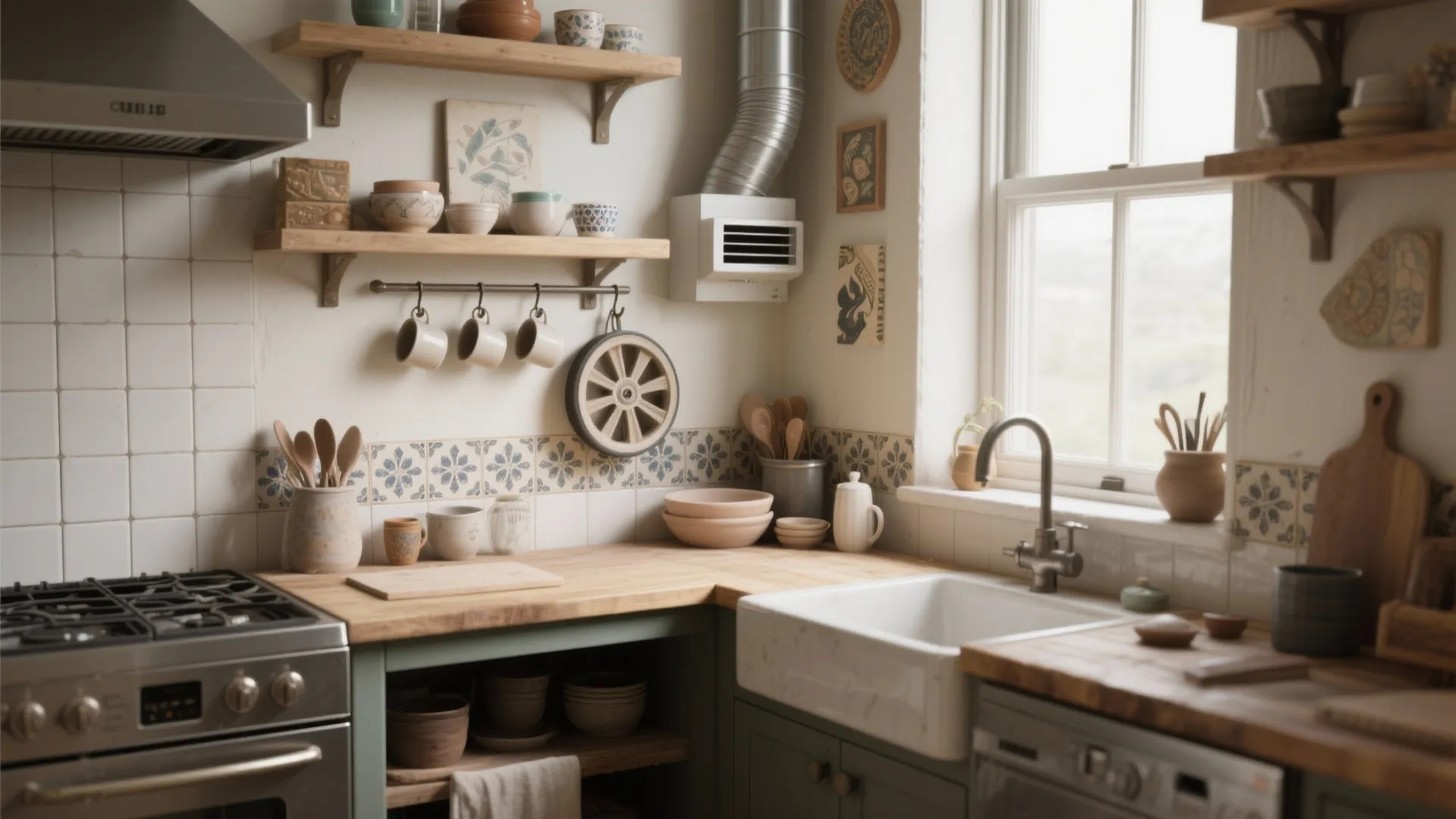 5. Combine ceramics with your kitchen for functional art