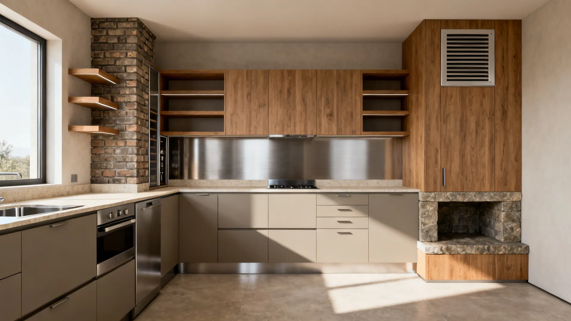 5 Smart Ways to Design Cabinets Beside a Chimney in a Modular Kitchen