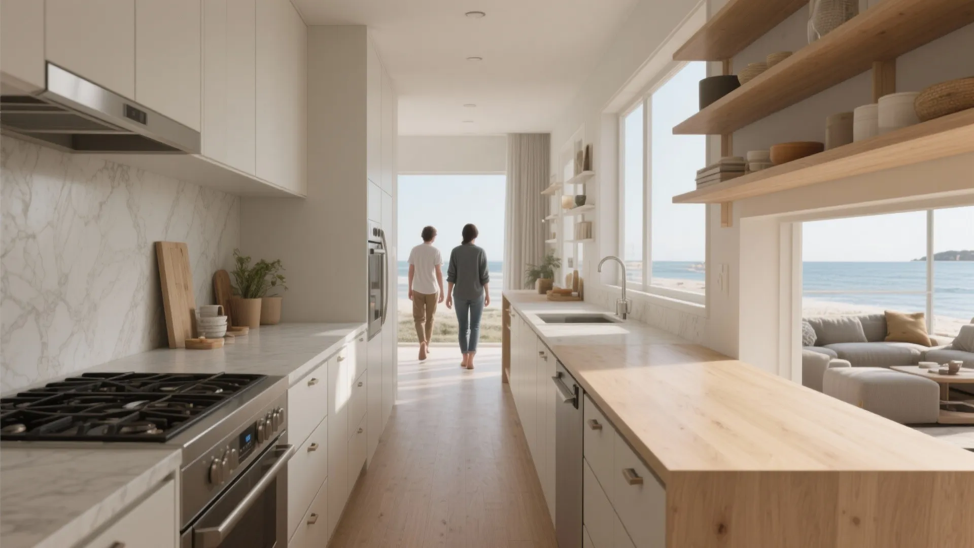 3. Kitchen rework for better circulation