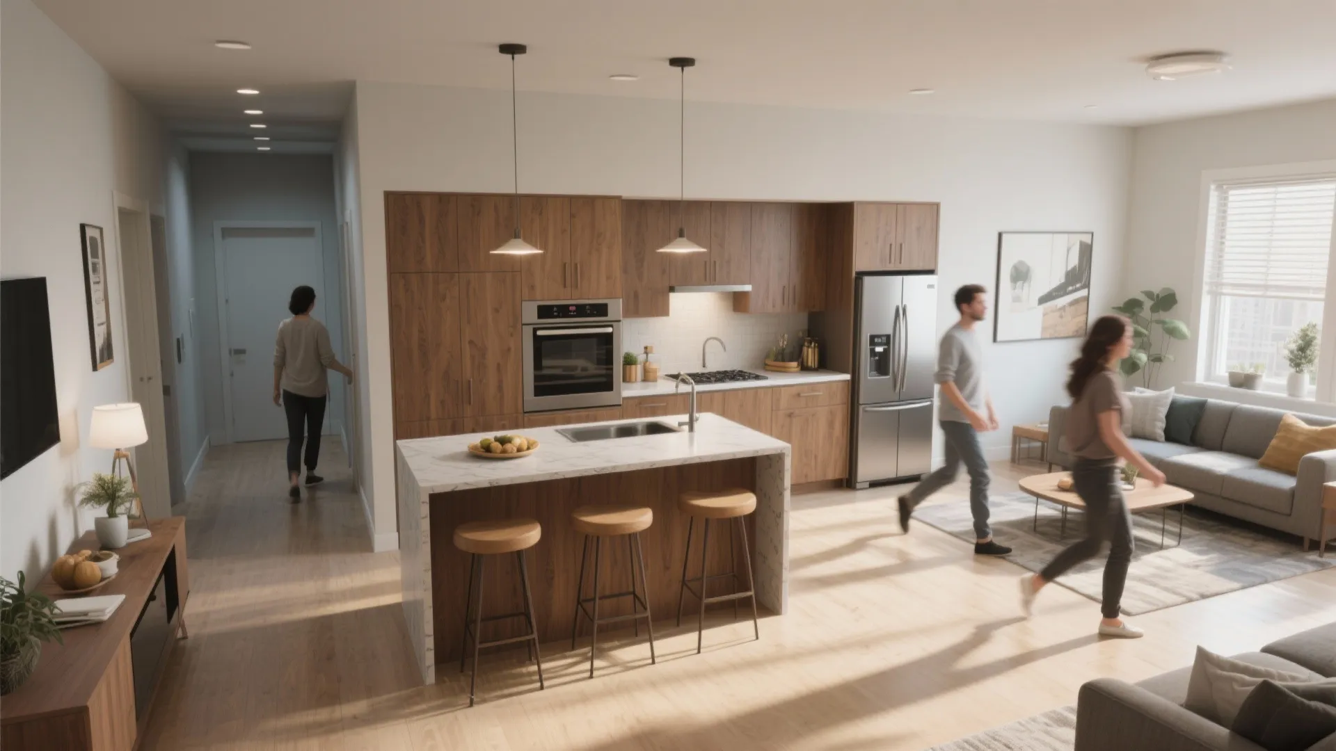 5. Plan the kitchen and circulation for real life