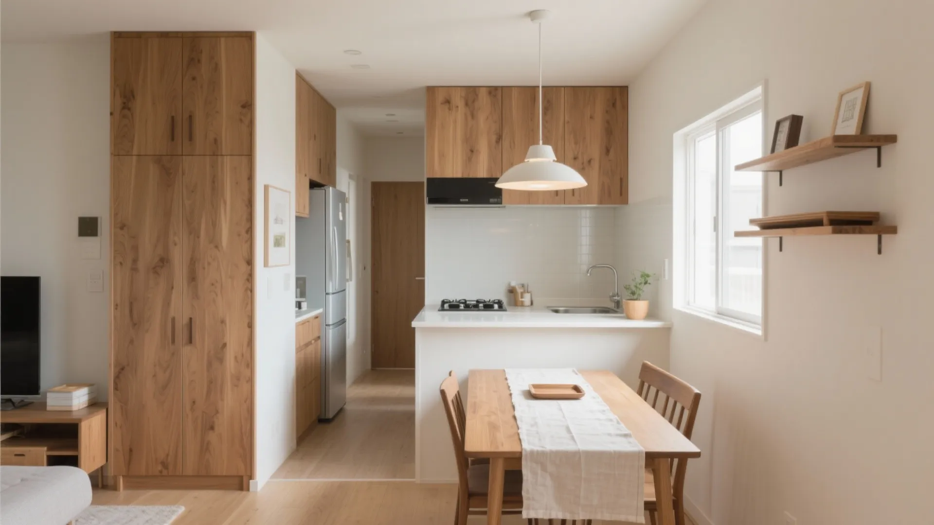 キッチンは回遊と配膳ショートカットで、東京・大阪の忙しい朝を救う