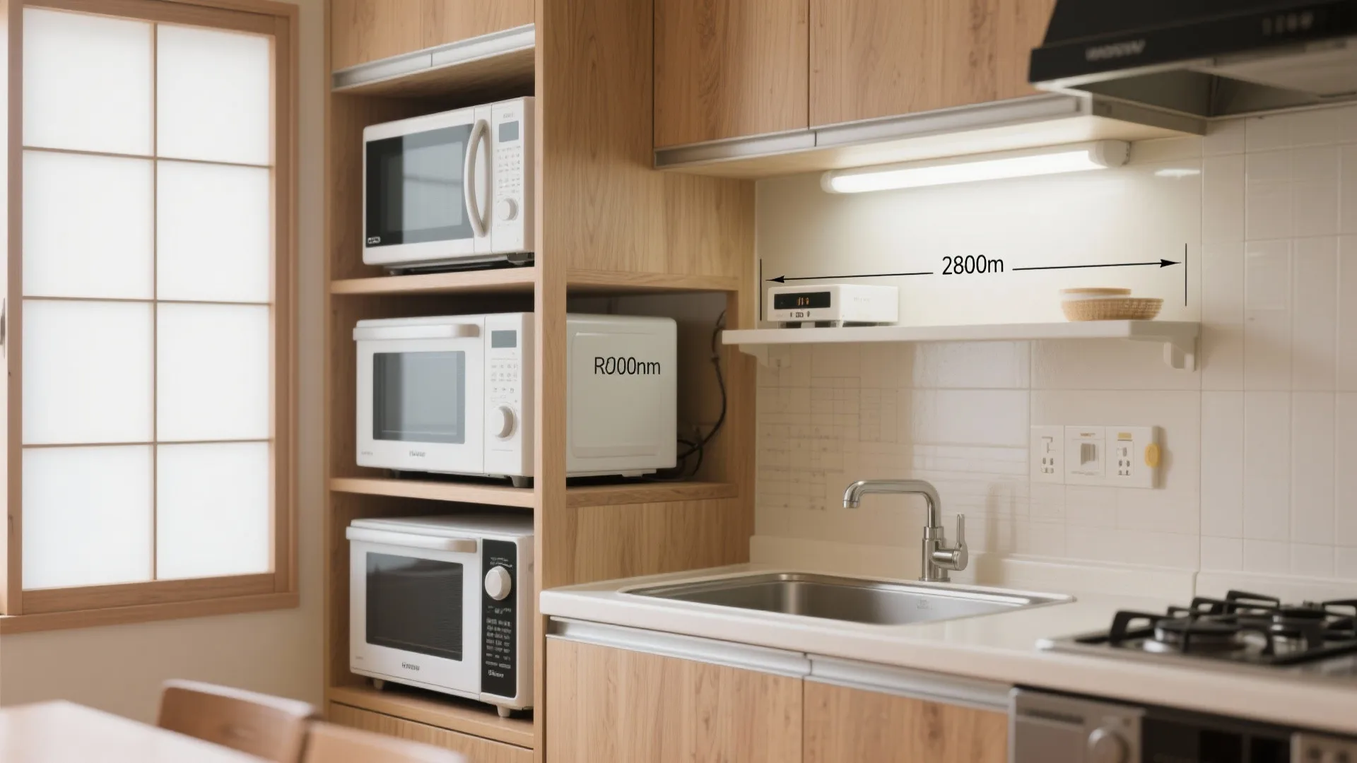 Tips 5: 家電の電磁ノイズを避ける家具寸法（日本住宅の寸法感覚）