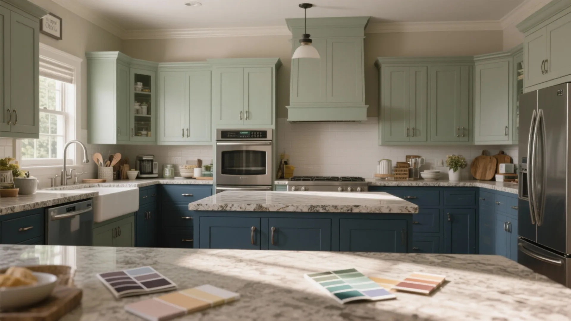 3. Kitchen color combinations for lasting value