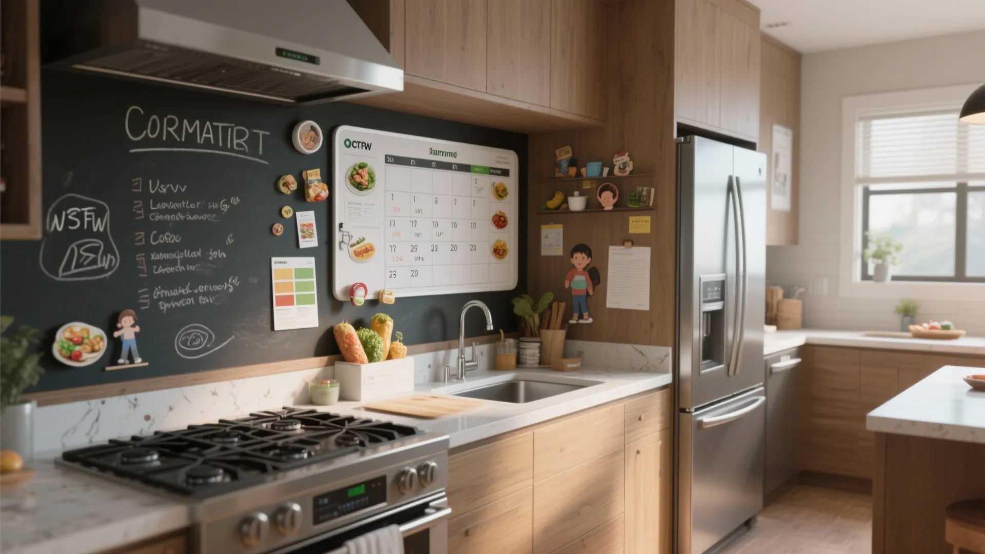 5. Integrate Writable Areas into Kitchen Zones