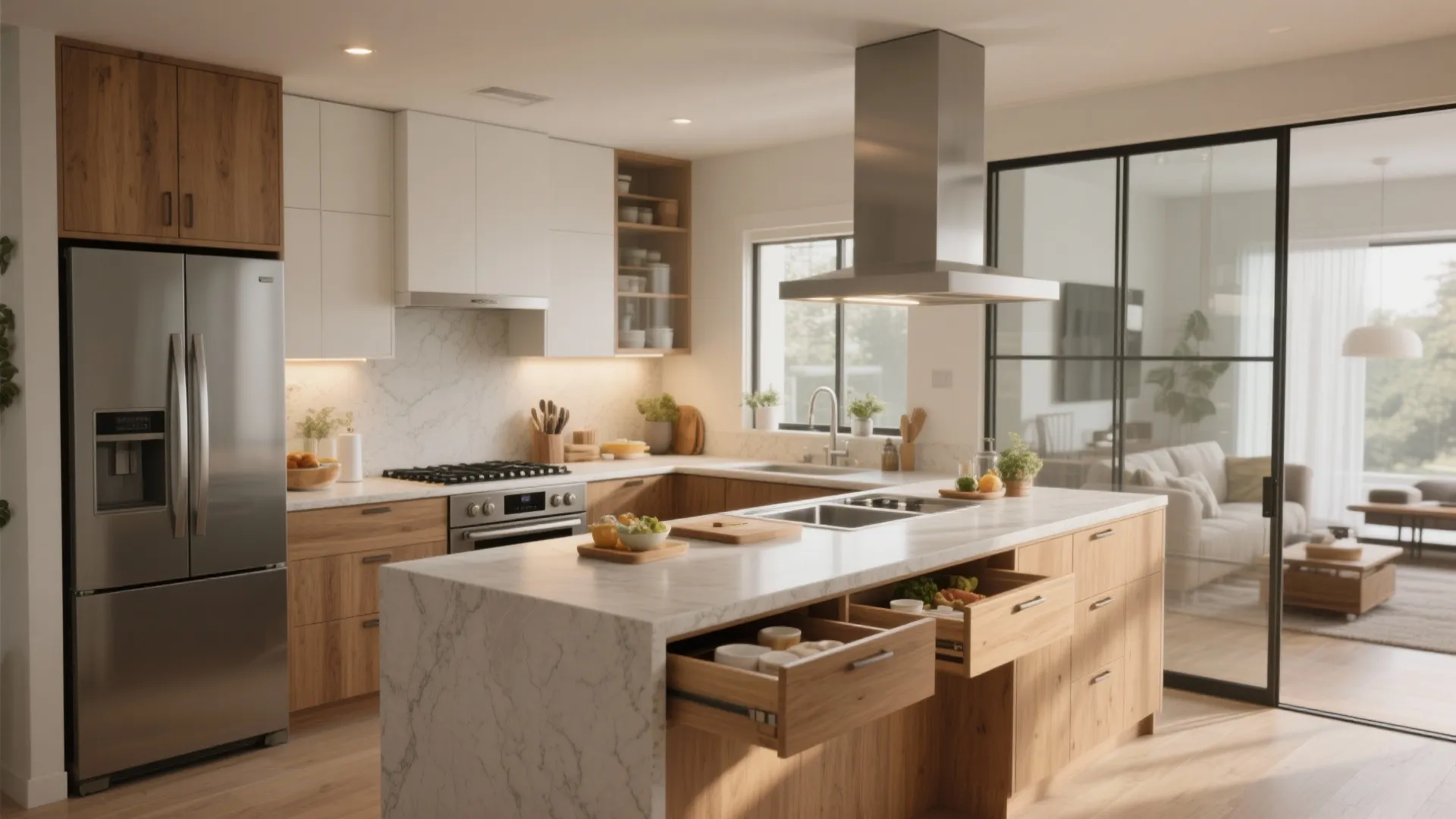 Kitchen as Command Center: Zoning for Prep, Cook, Serve, Social