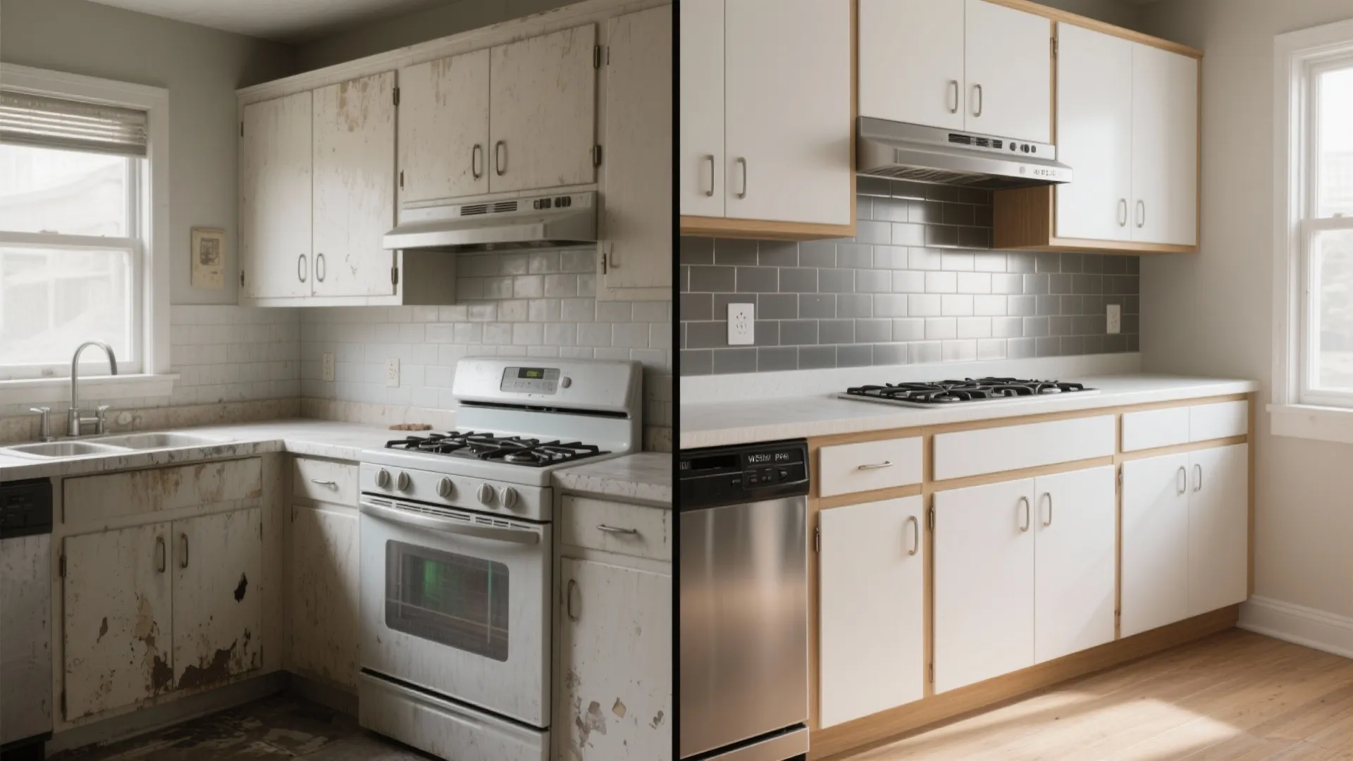 4) PVC in the Kitchen: Backsplash Skins and Cabinet Wraps