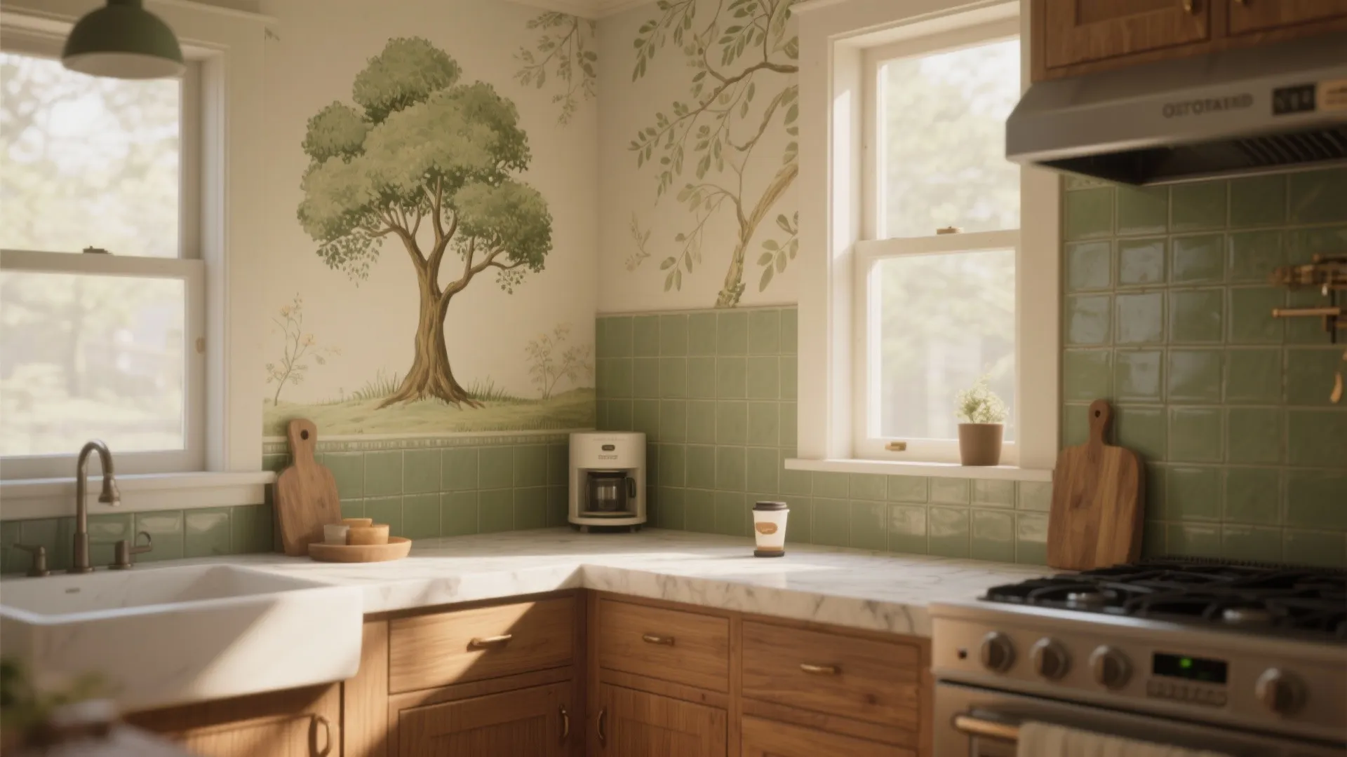 Idea 4: Kitchen Corner Grove