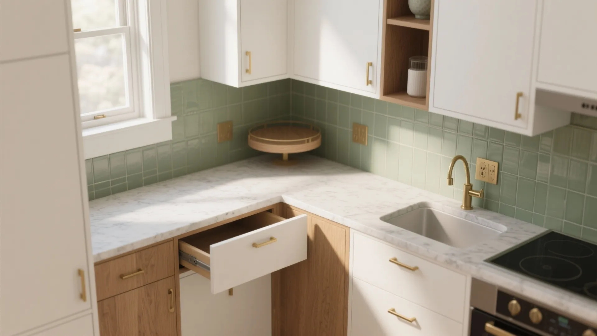 Corner Cabinet Ideas: 5 Smart Kitchen Solutions: Practical, creative ways to rescue that awkward kitchen corner — from lazy Susans to hidden drawers