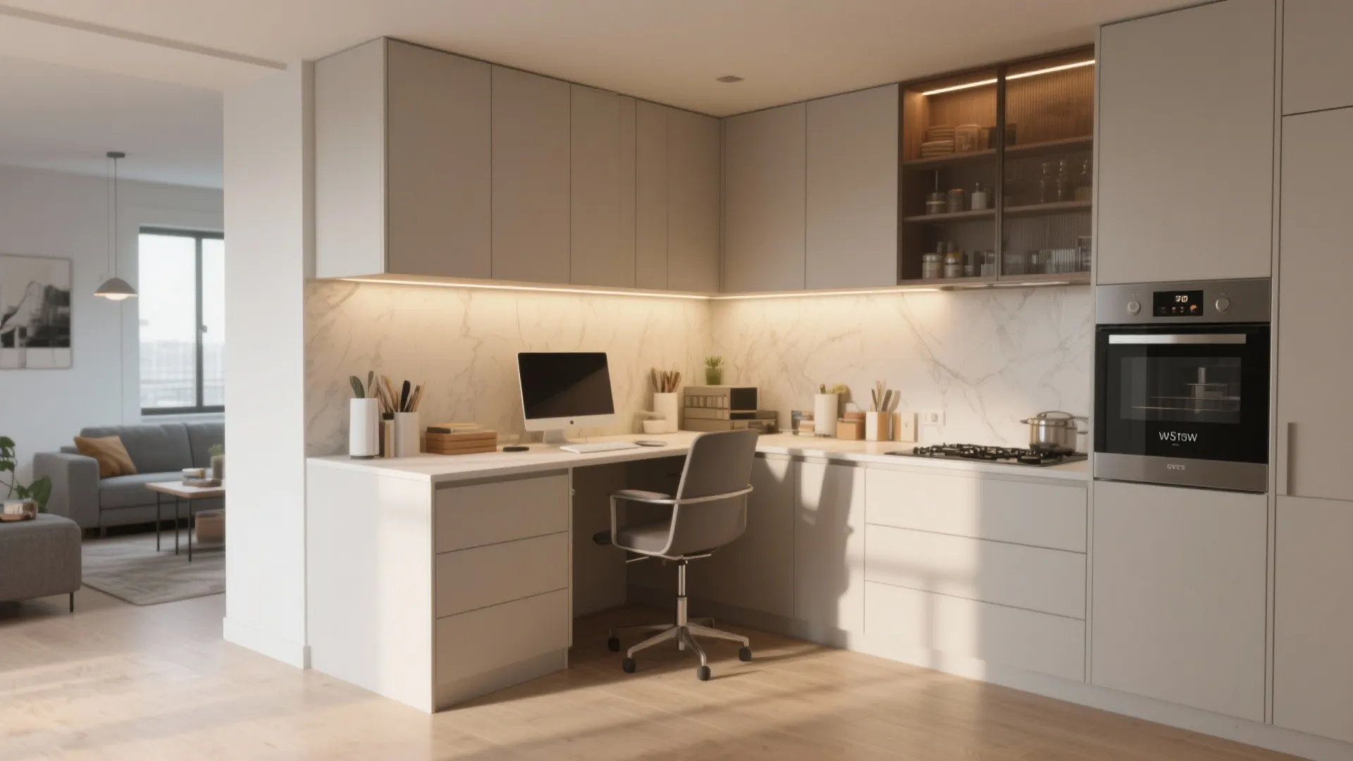 10. Kitchen Corner Command Post